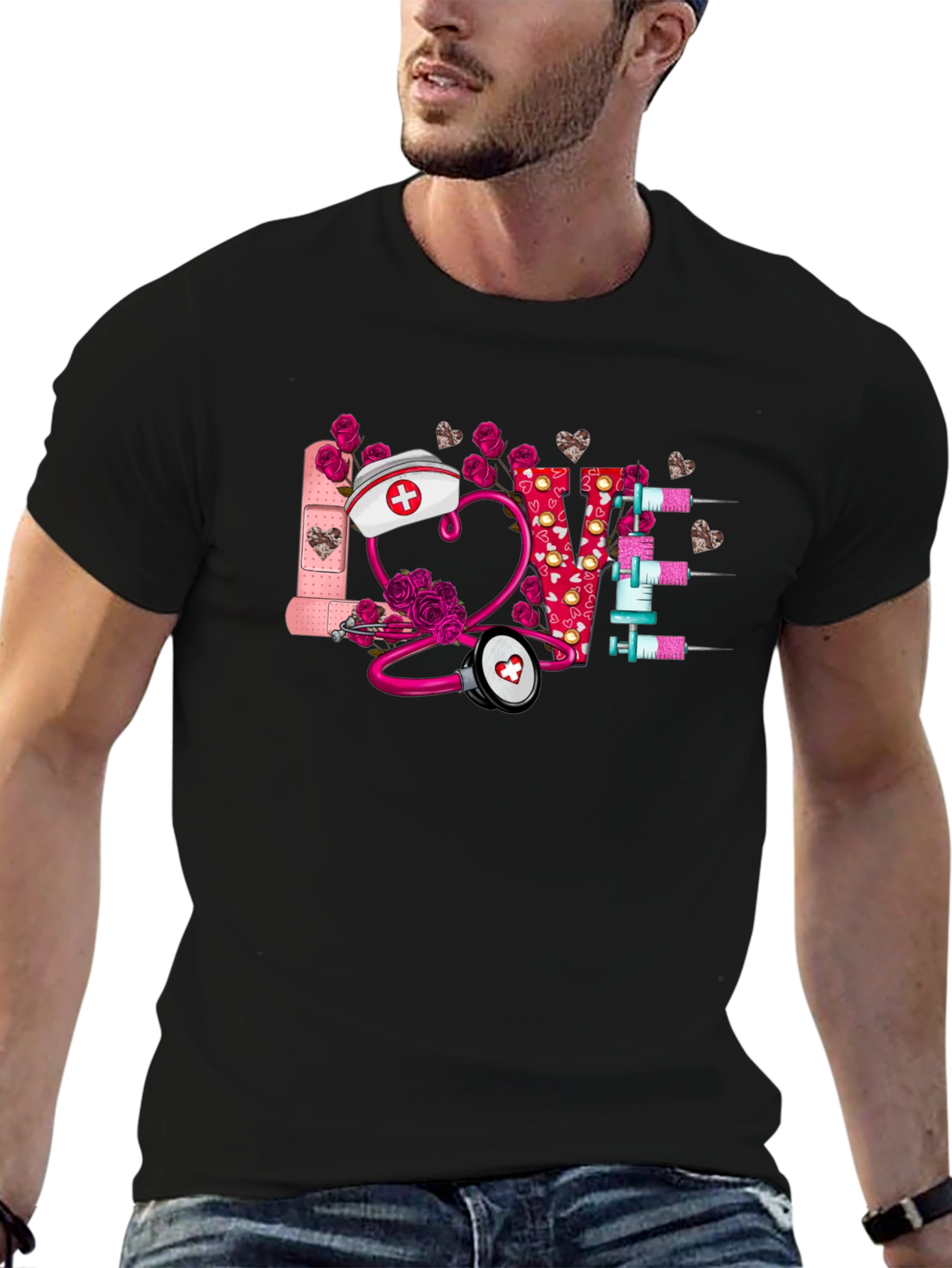 Nurse Love T-Shirt - Perfect for Healthcare Professionals
