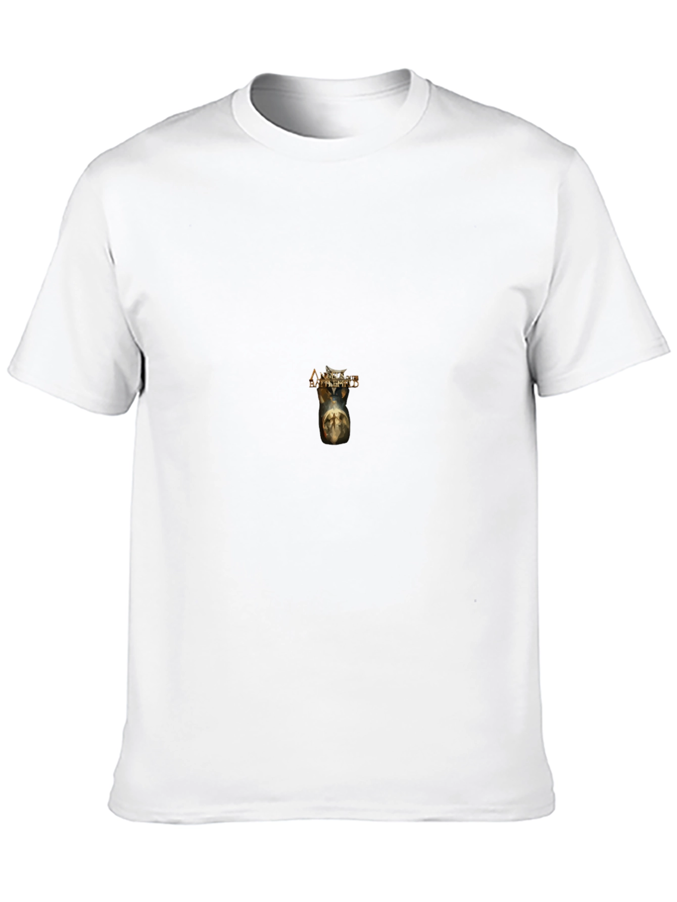Black T-Shirt with Anges Battlefield Print