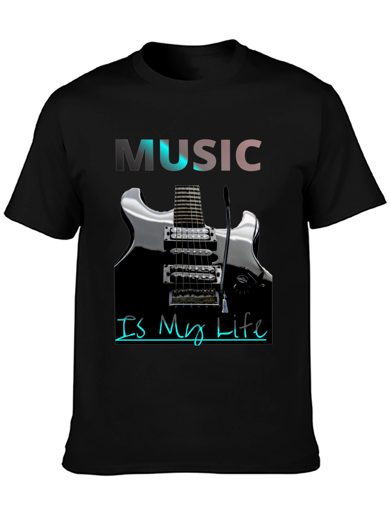 Music Is My Life Graphic T-Shirt