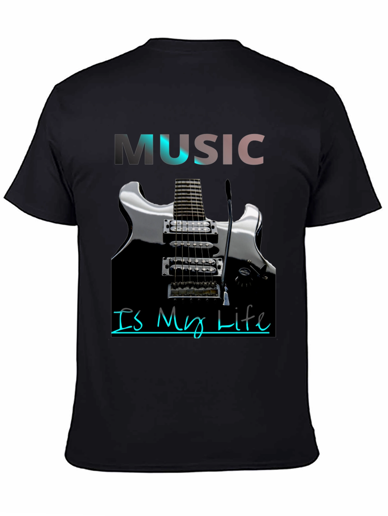 Music Is My Life Graphic T-Shirt