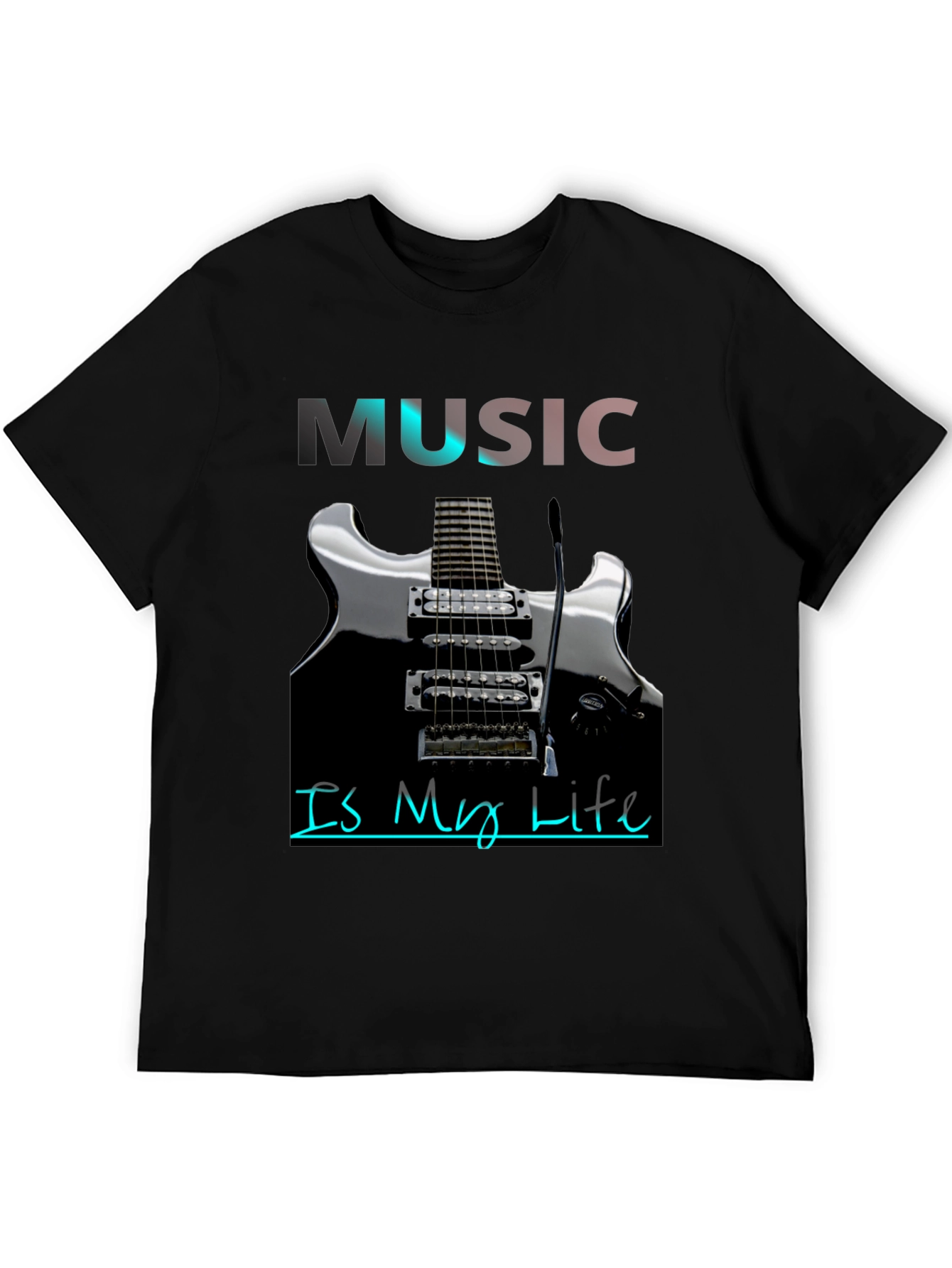 Music Is My Life Graphic T-Shirt