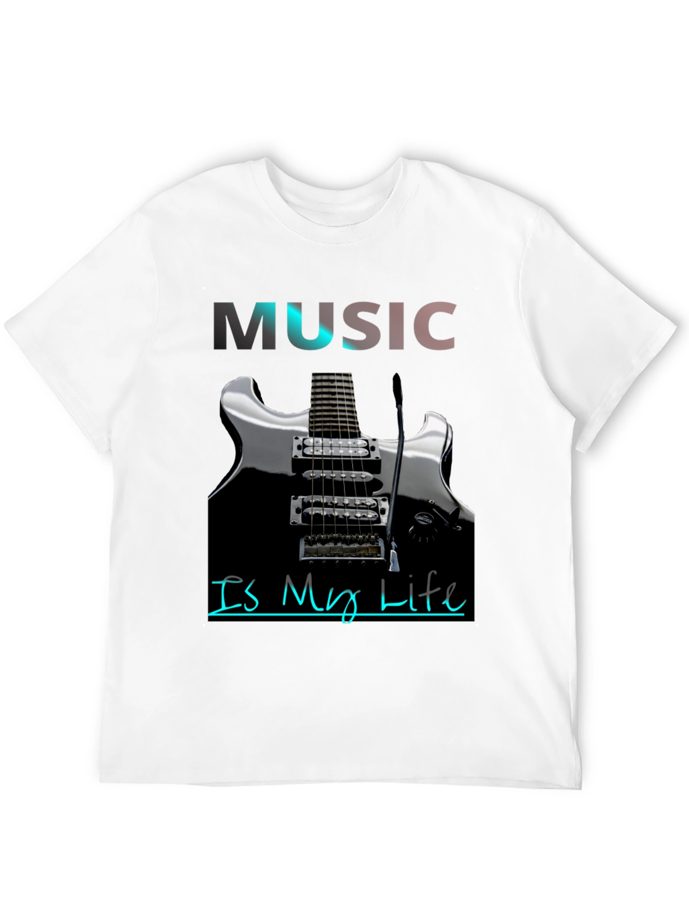 Music Is My Life Graphic T-Shirt