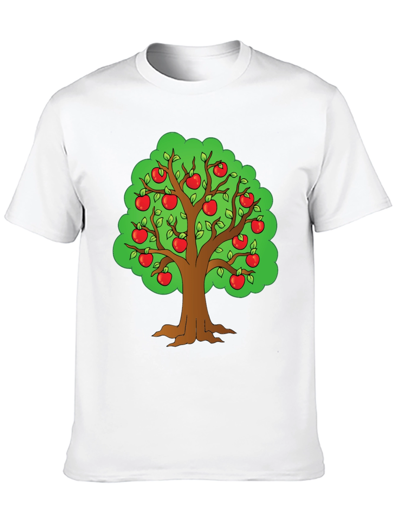 Apple Tree Graphic T-Shirt - Fun Casual Wear