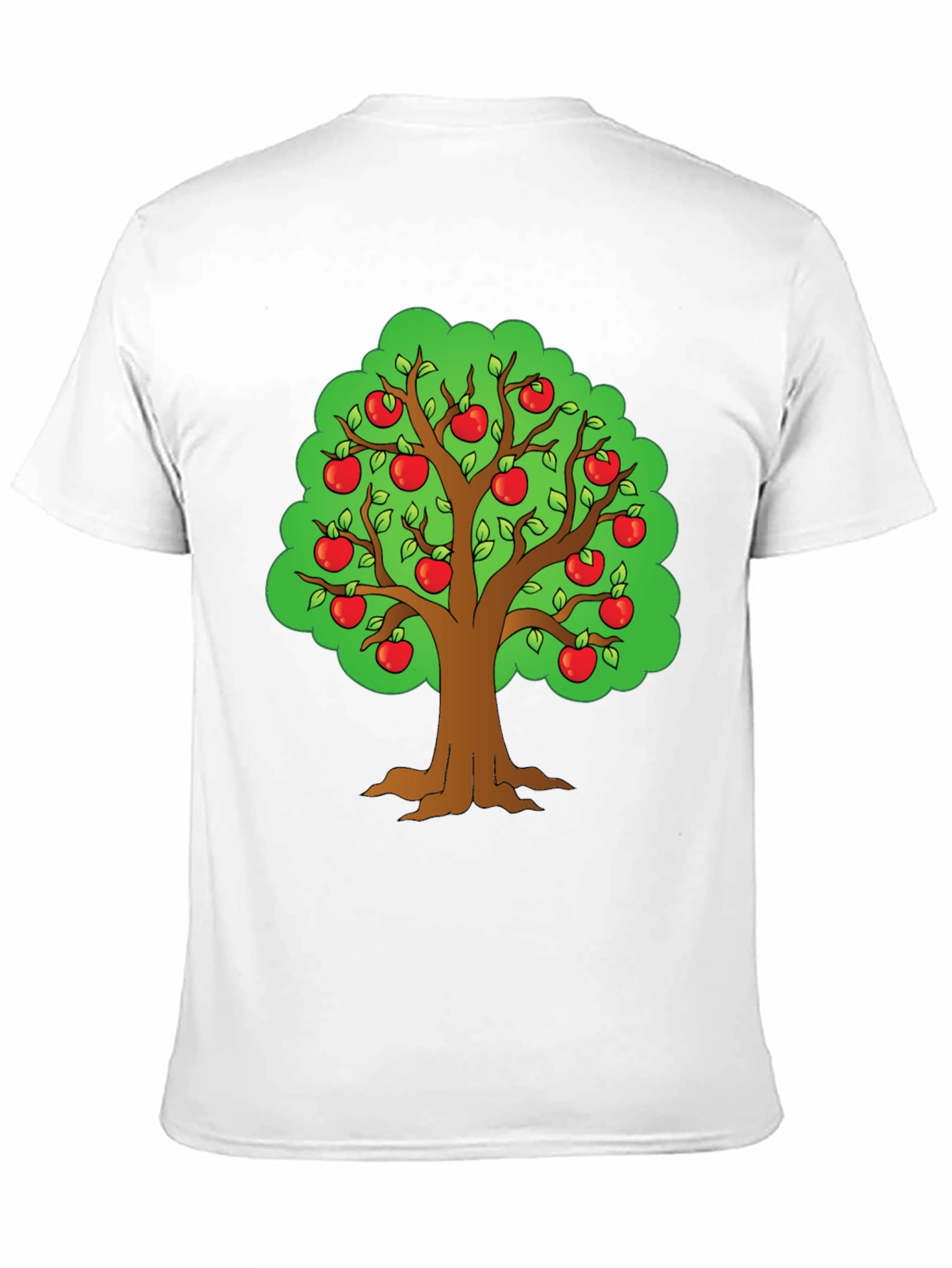 Apple Tree Graphic T-Shirt - Fun Casual Wear