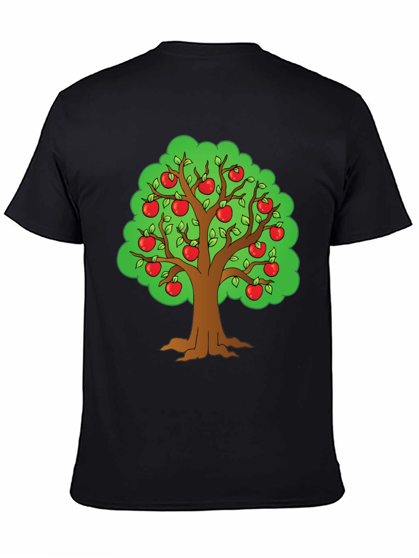 Apple Tree Graphic T-Shirt - Fun Casual Wear