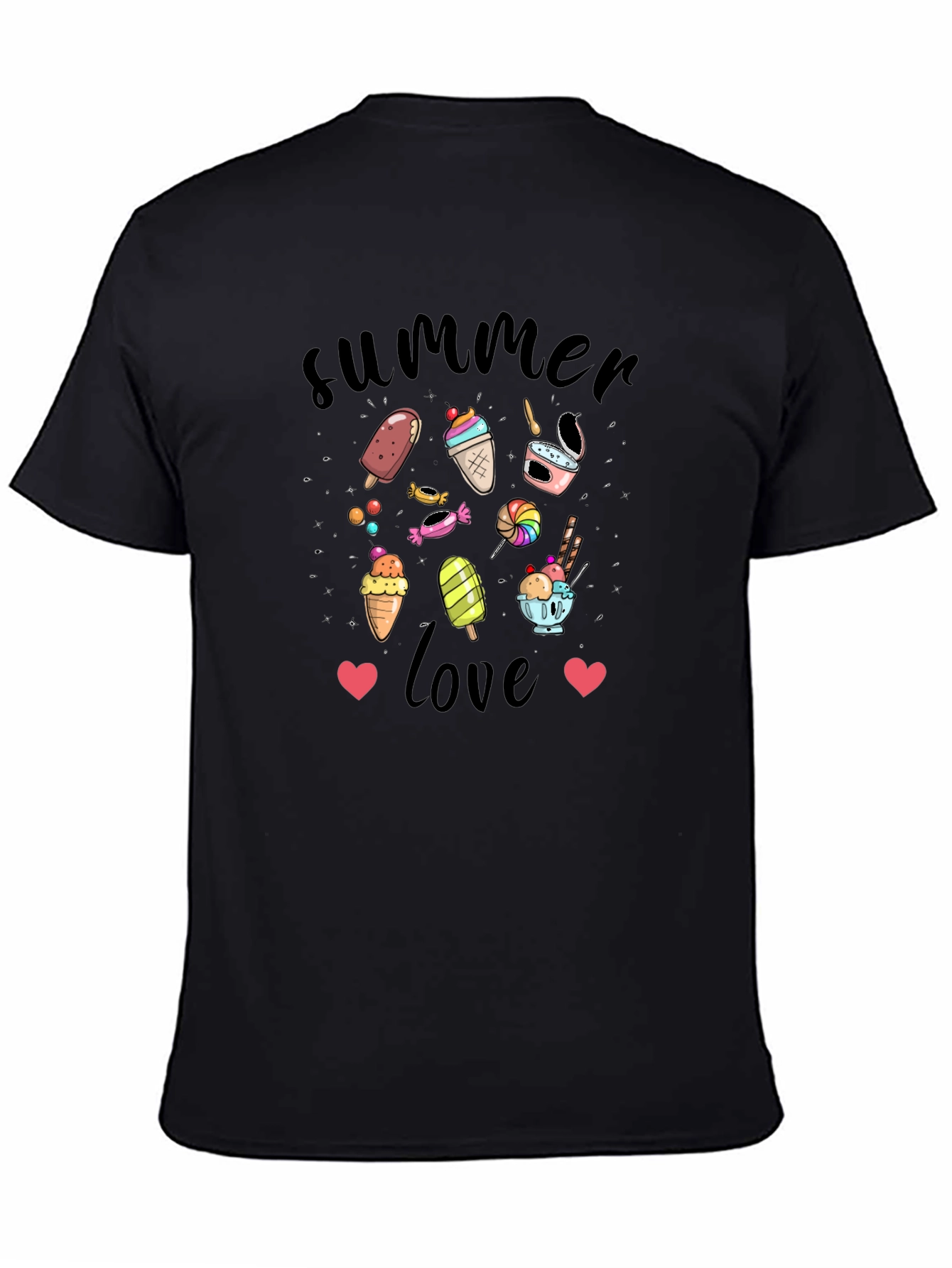 Summer Love T-Shirt with Ice Cream Design