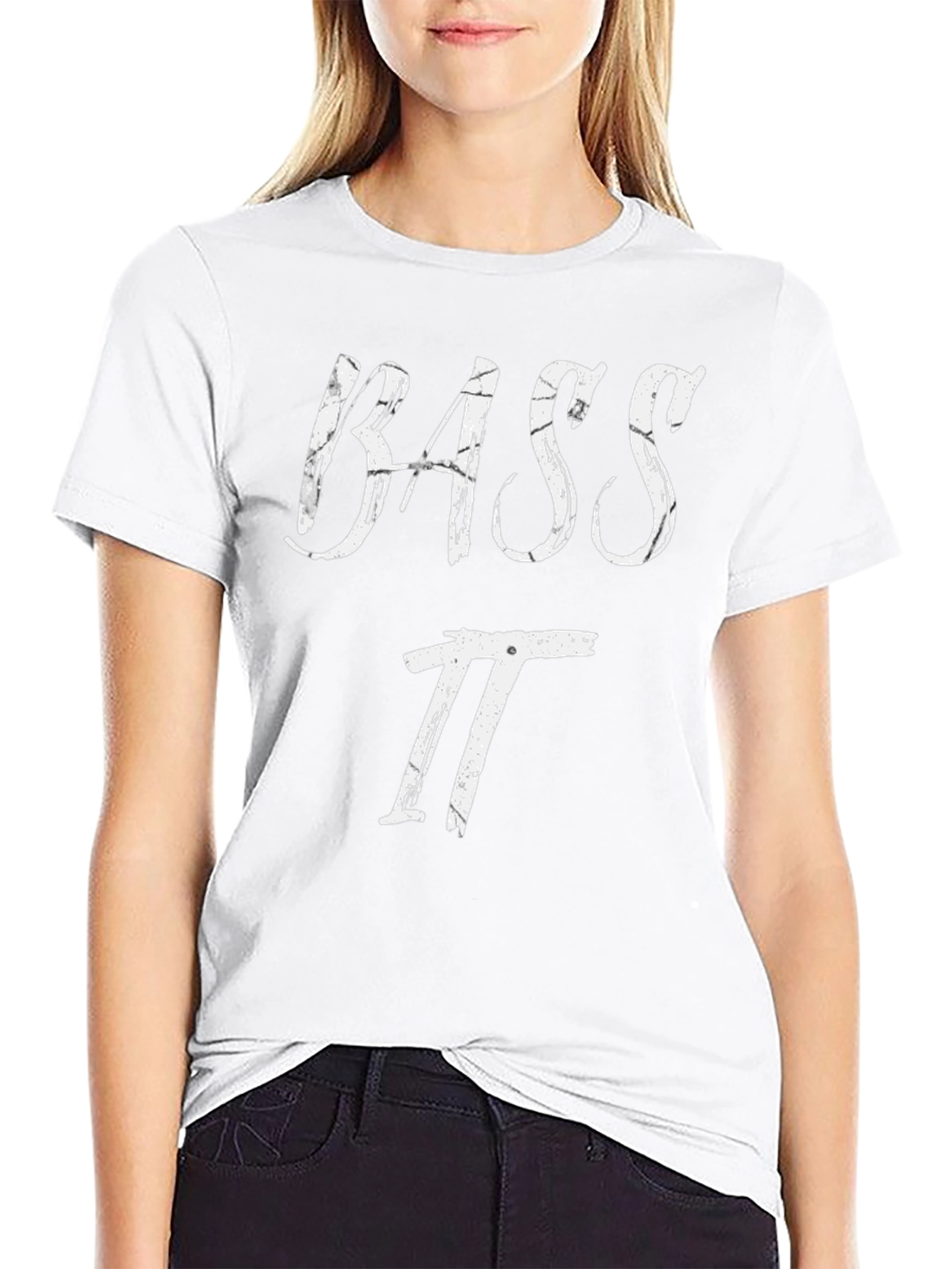 Bass T-Shirt - Mens Black Graphic Tee