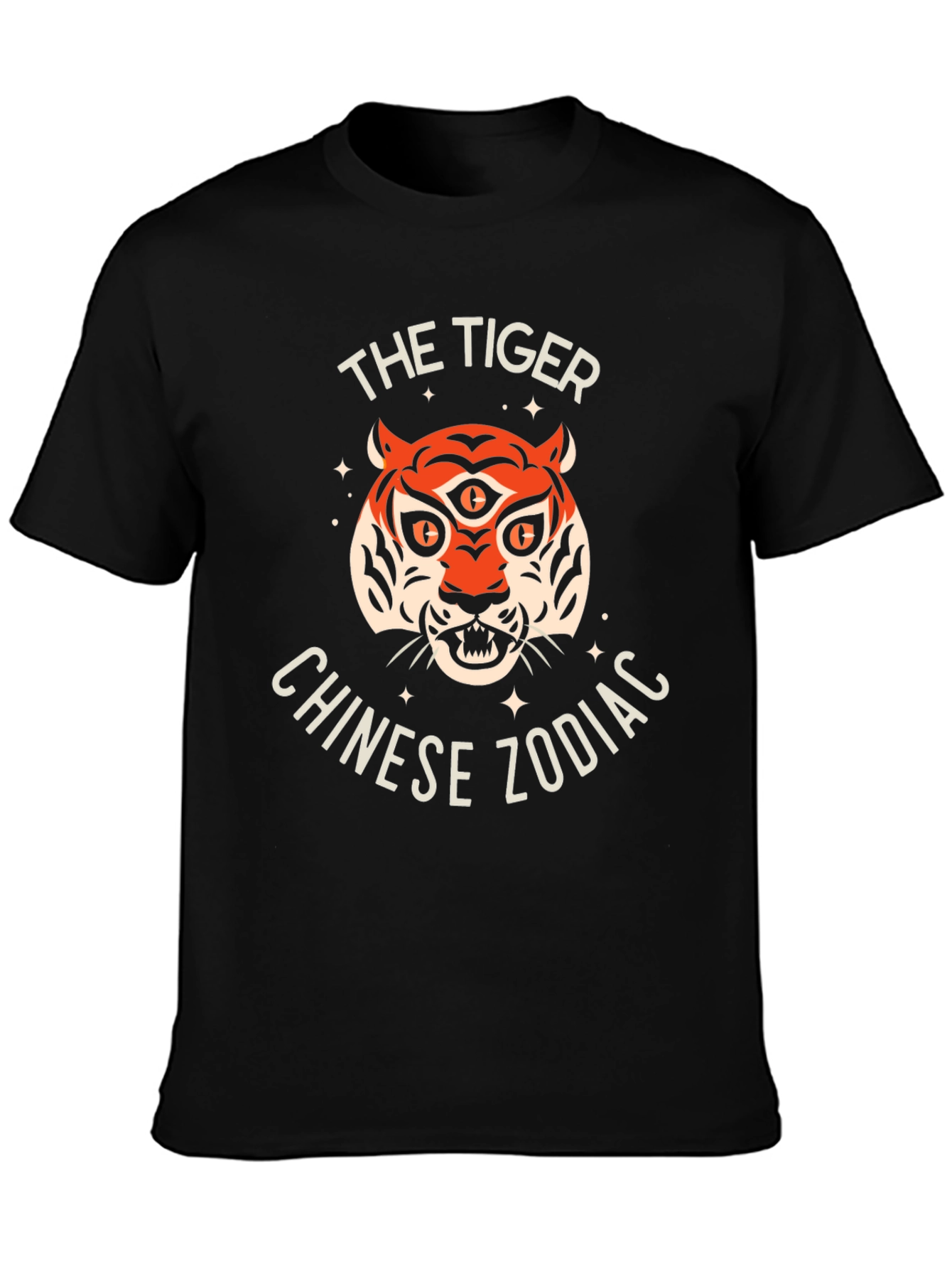 The Tiger Chinese Zodiac Graphic T-Shirt