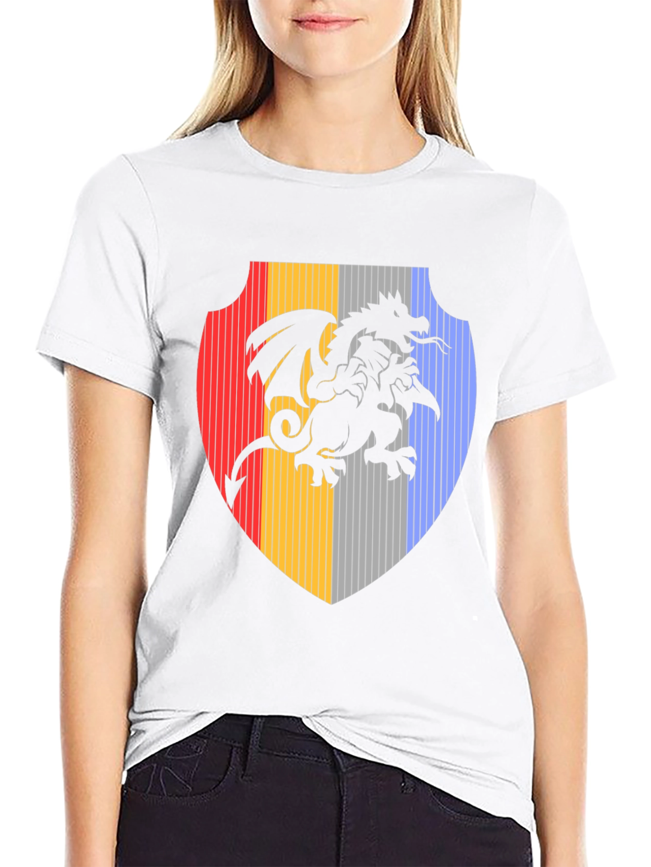 Dragon Shield Graphic T-Shirt
