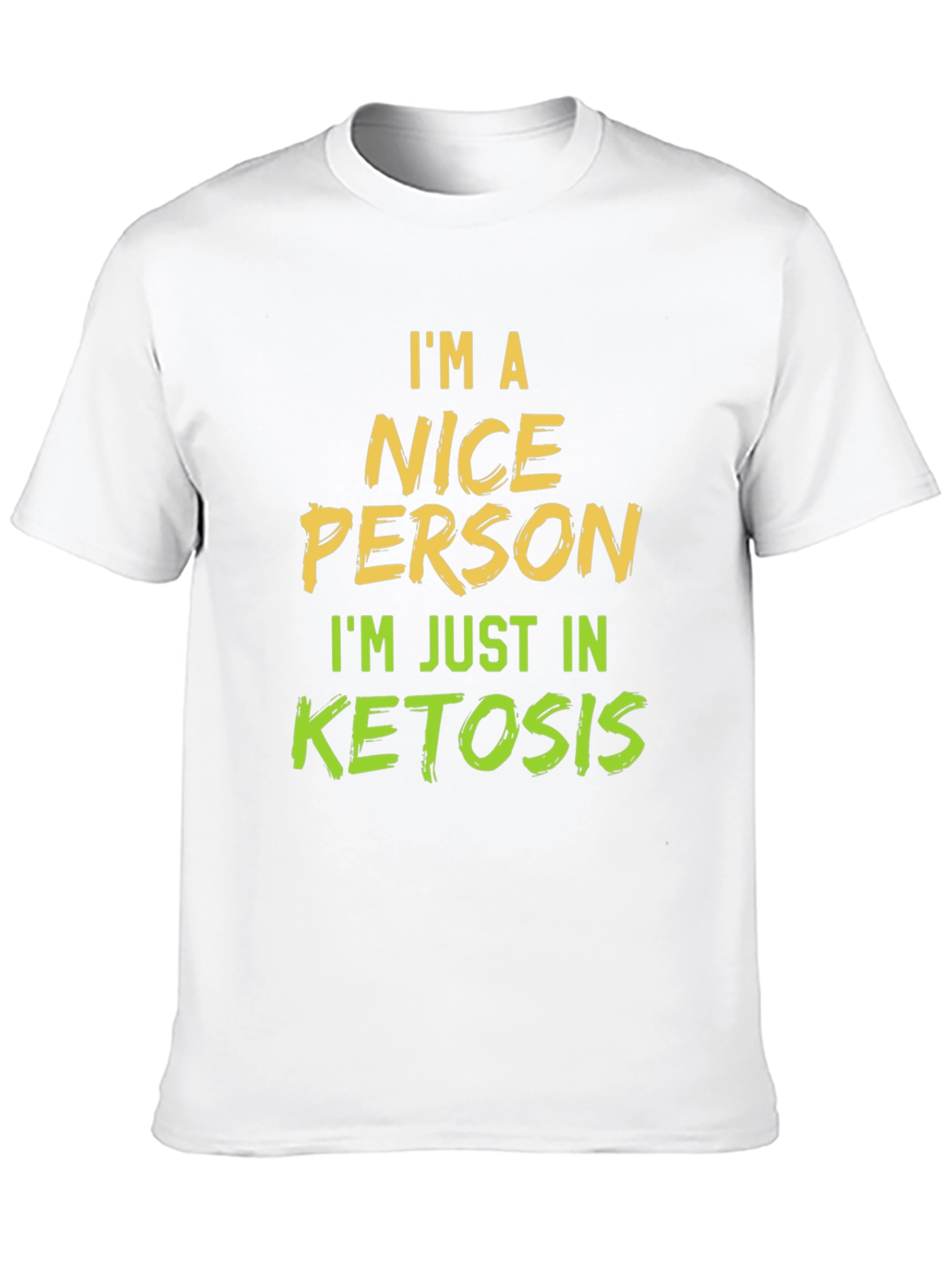 Im a Nice Person in Ketosis Graphic T-Shirt