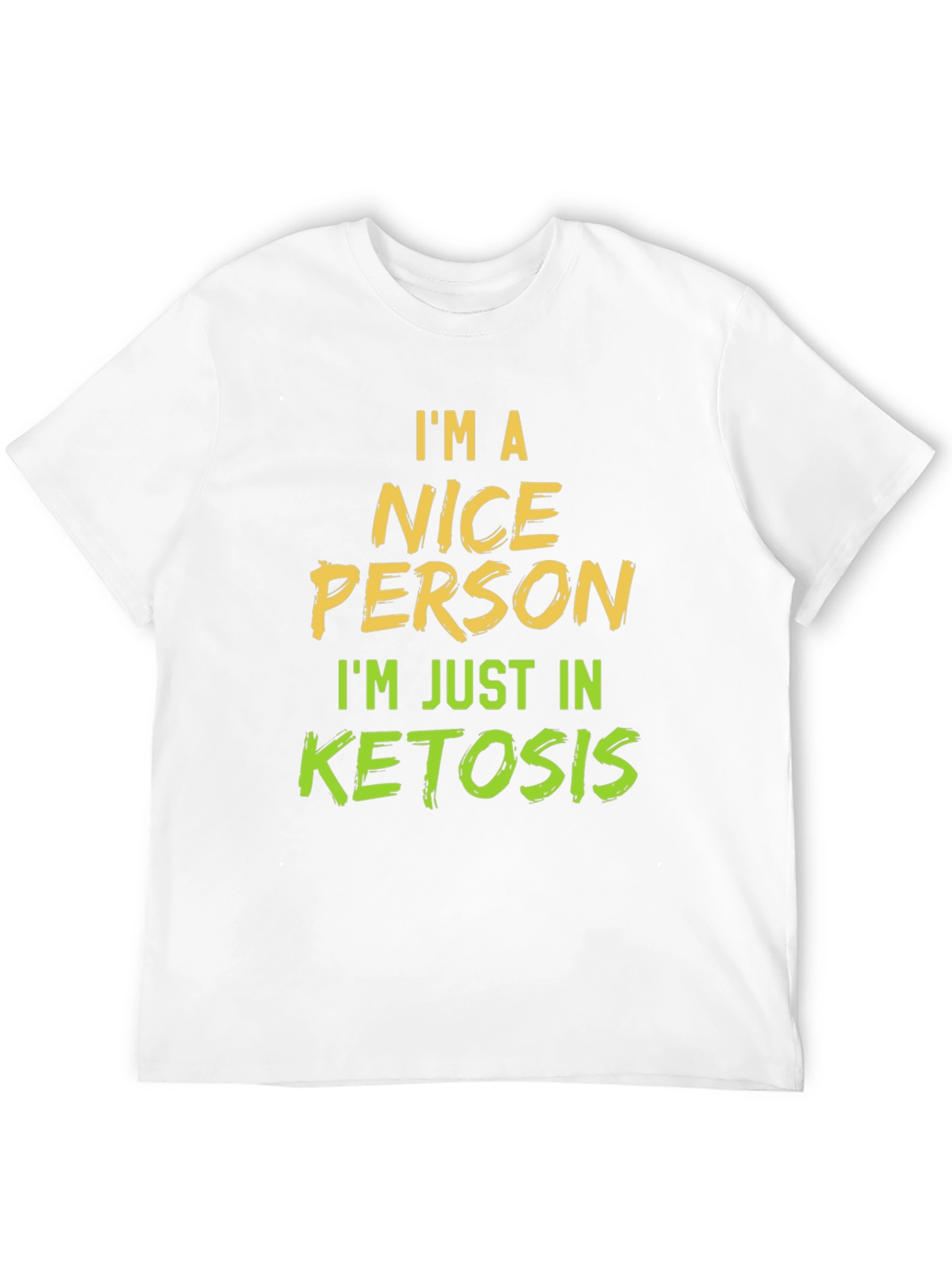 Im a Nice Person in Ketosis Graphic T-Shirt