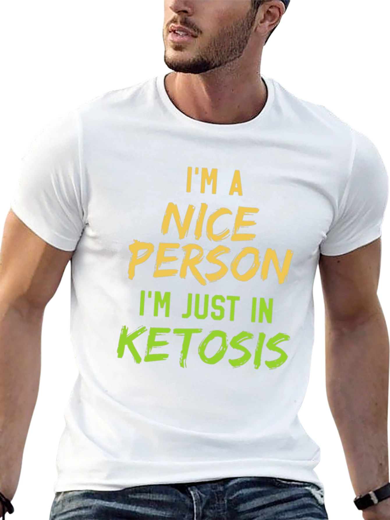 Im a Nice Person in Ketosis Graphic T-Shirt