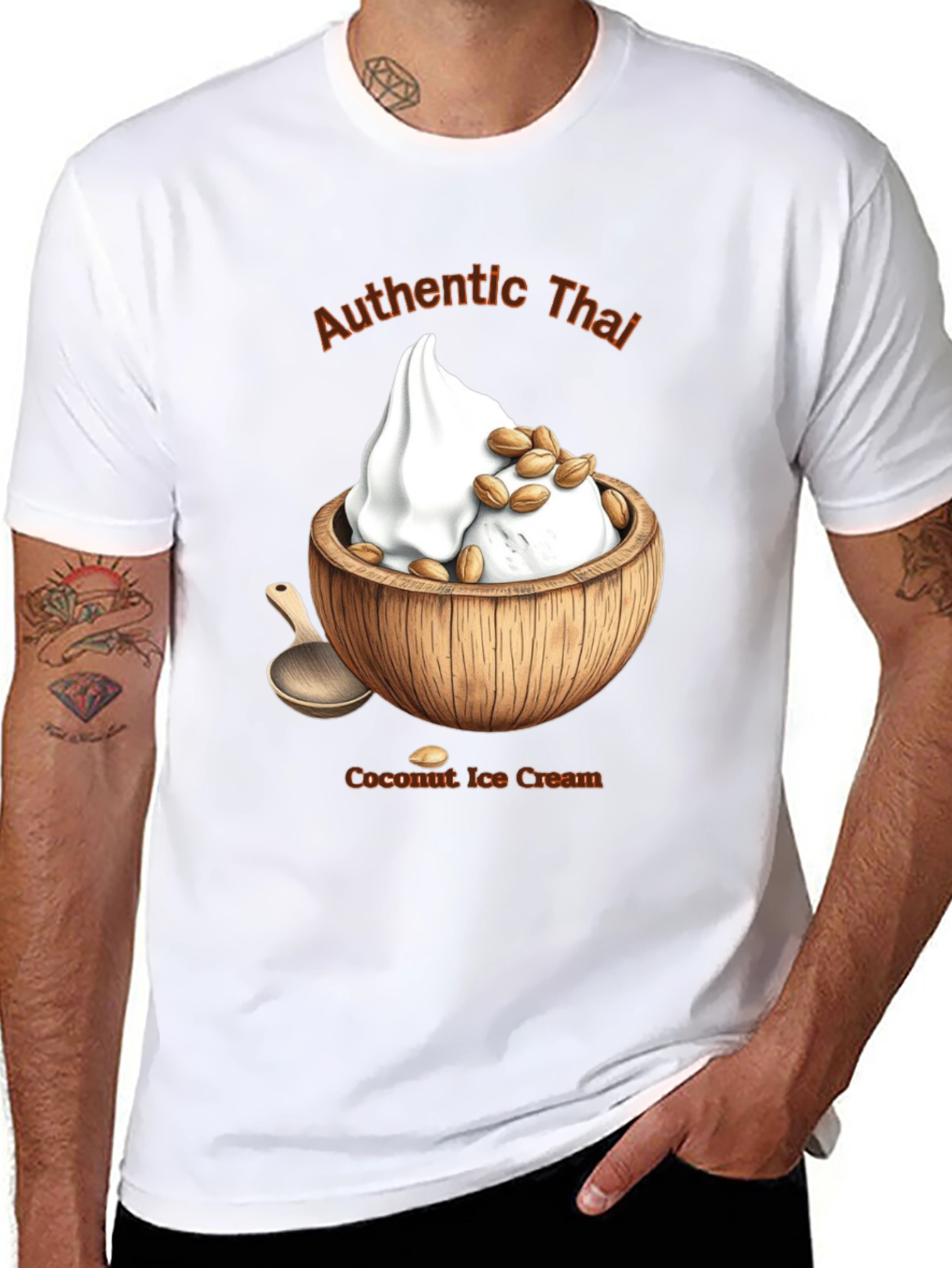 Authentic Thai Coconut Ice Cream T-Shirt