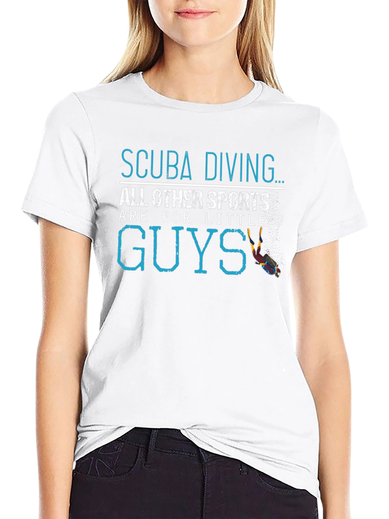 Scuba Diving Little Guys T-Shirt