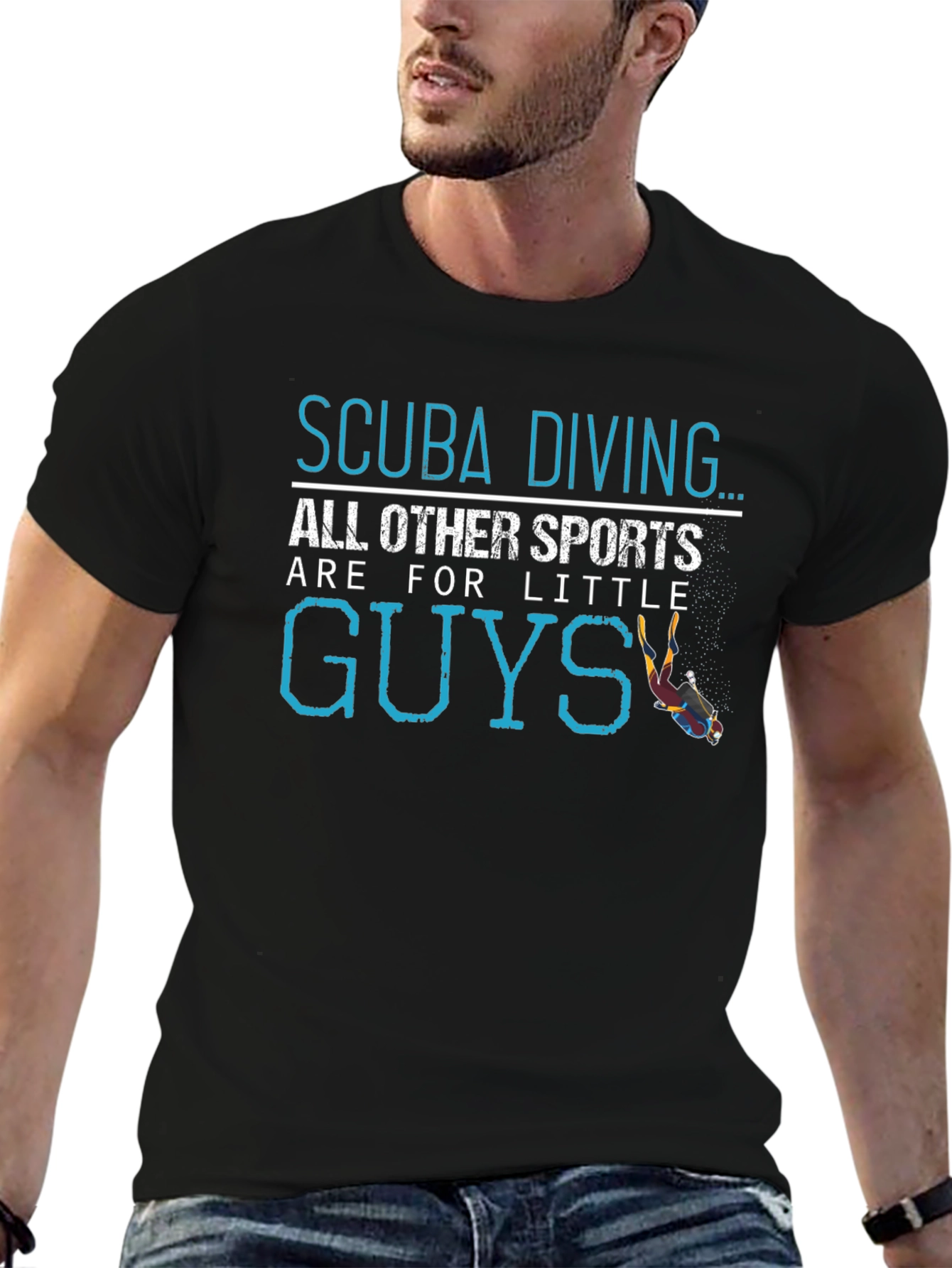 Scuba Diving Little Guys T-Shirt