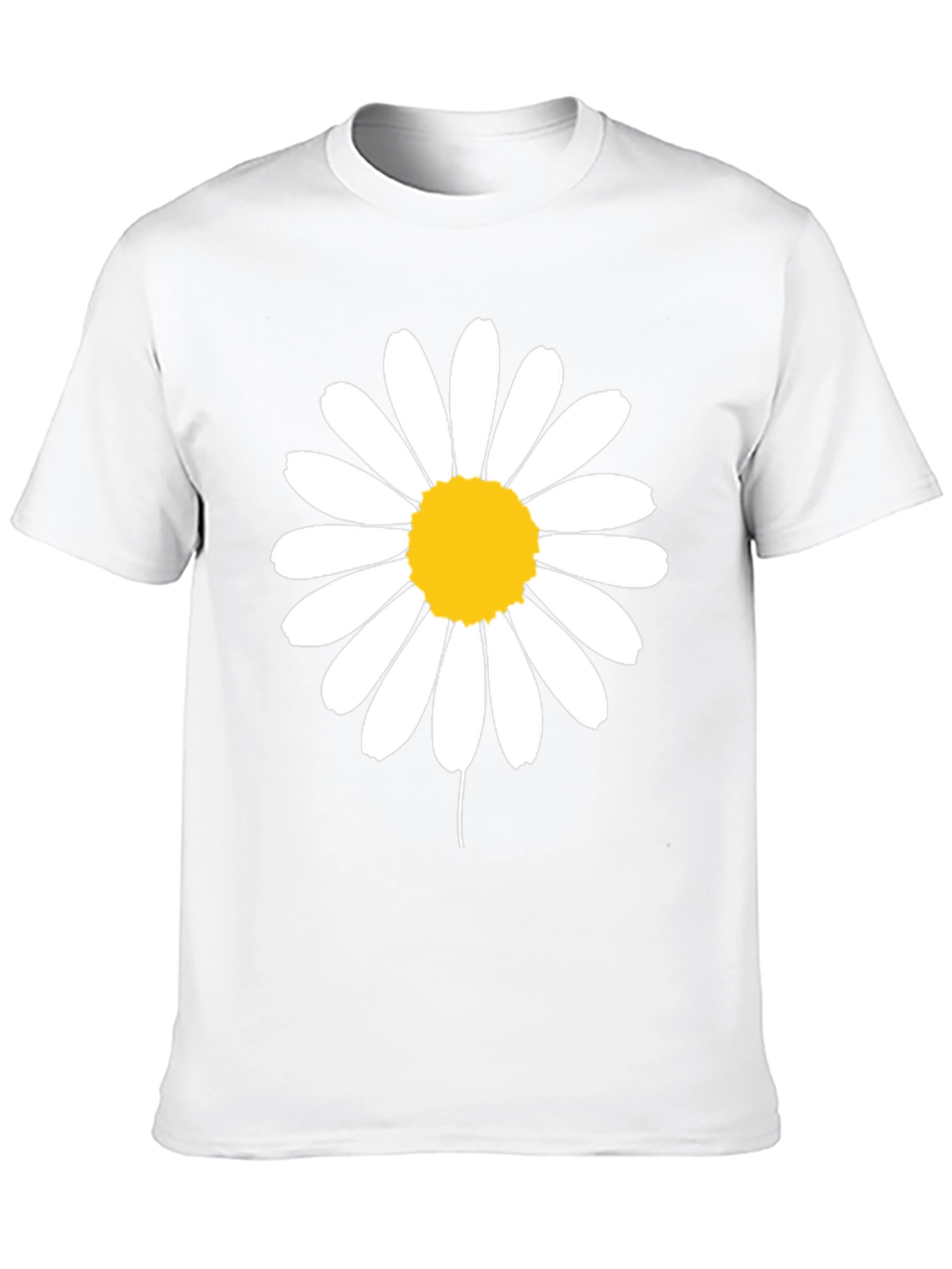 Daisy Graphic Black T-Shirt