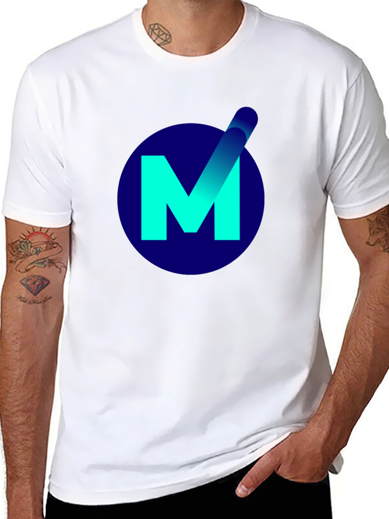 Modern Logo T-Shirt - Stylish Casual Wear