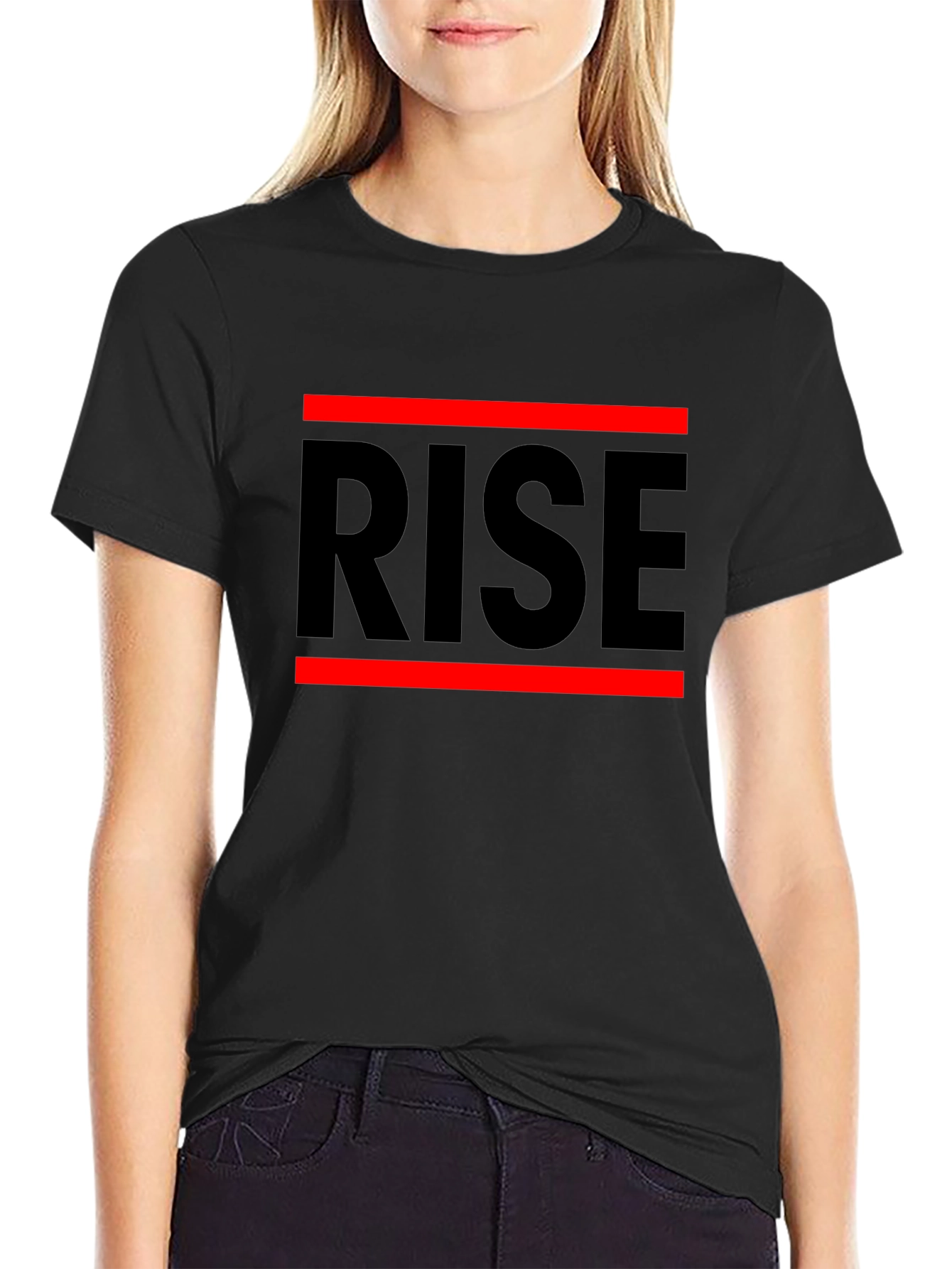RISE Graphic Tee - Bold Statement T-Shirt