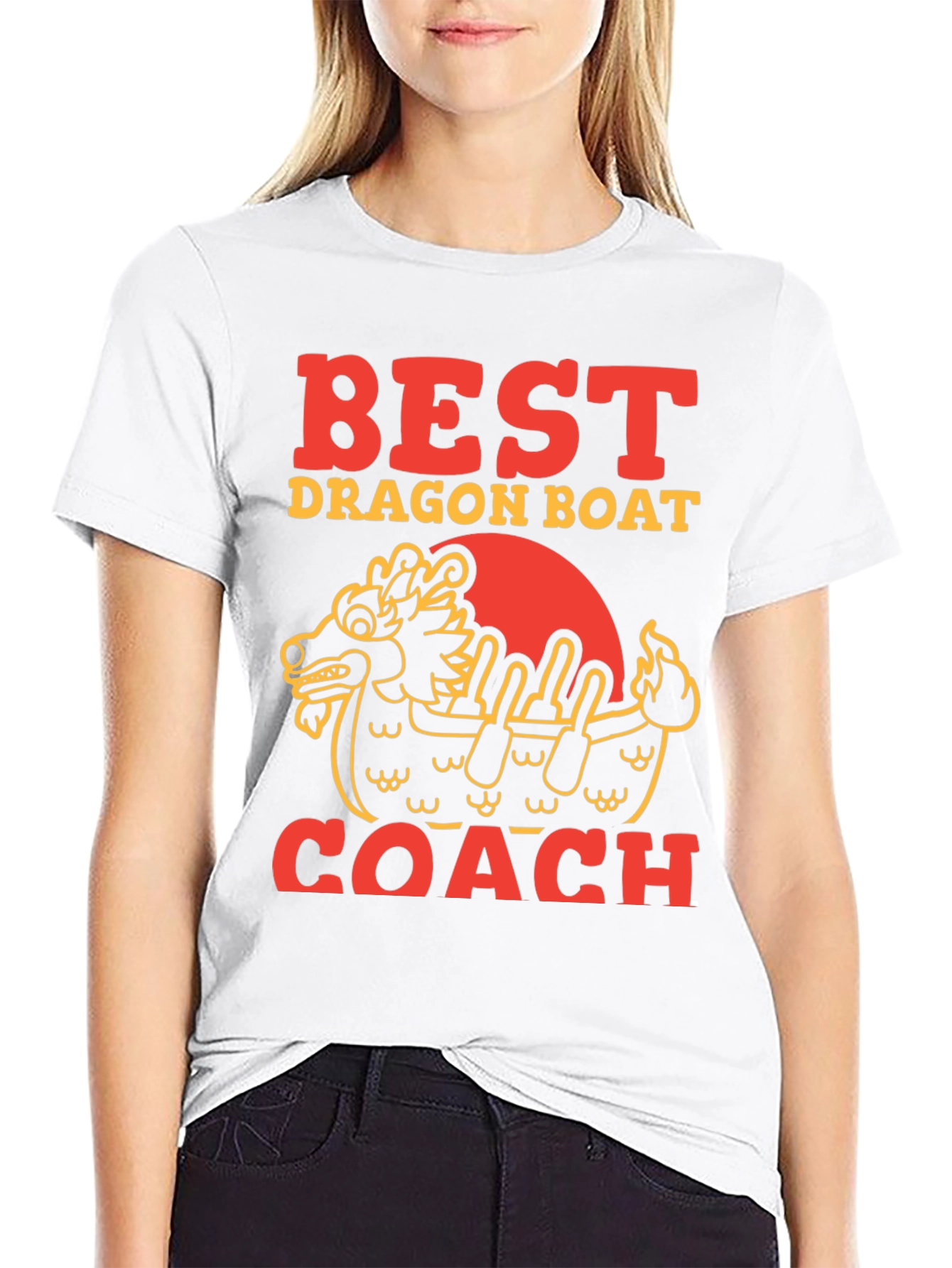 Best Dragon Boat Coach T-Shirt - Paddling Team Tee