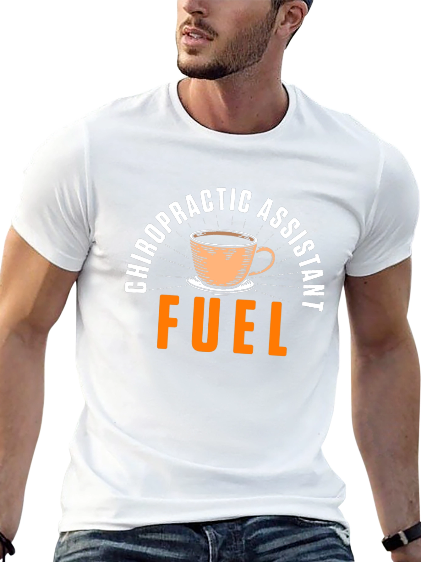 Chiropractic Assistant Fuel T-Shirt - Coffee Design