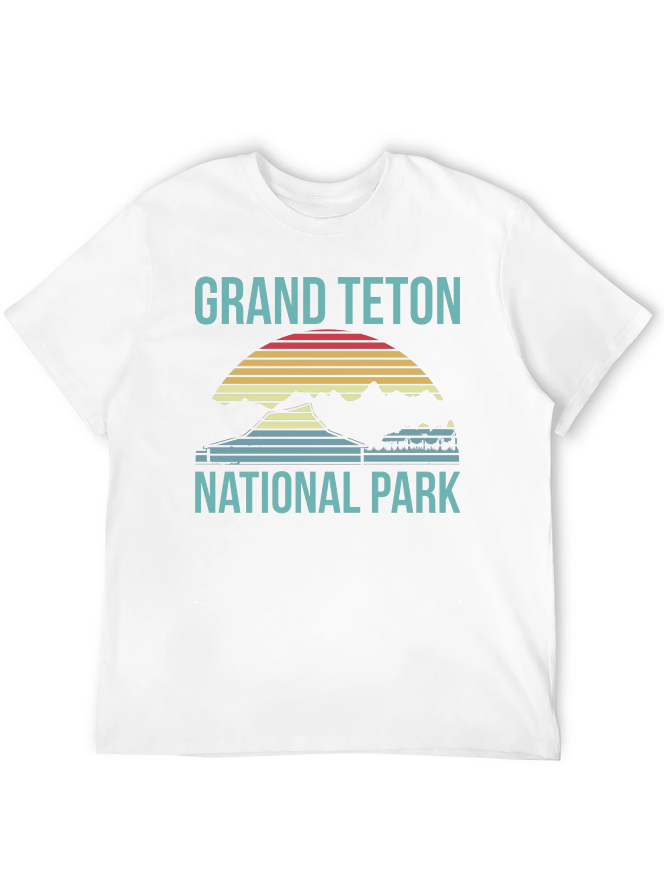 Grand Teton National Park T-Shirt Retro Style