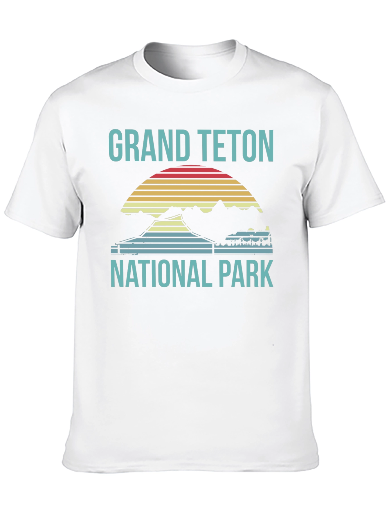Grand Teton National Park T-Shirt Retro Style