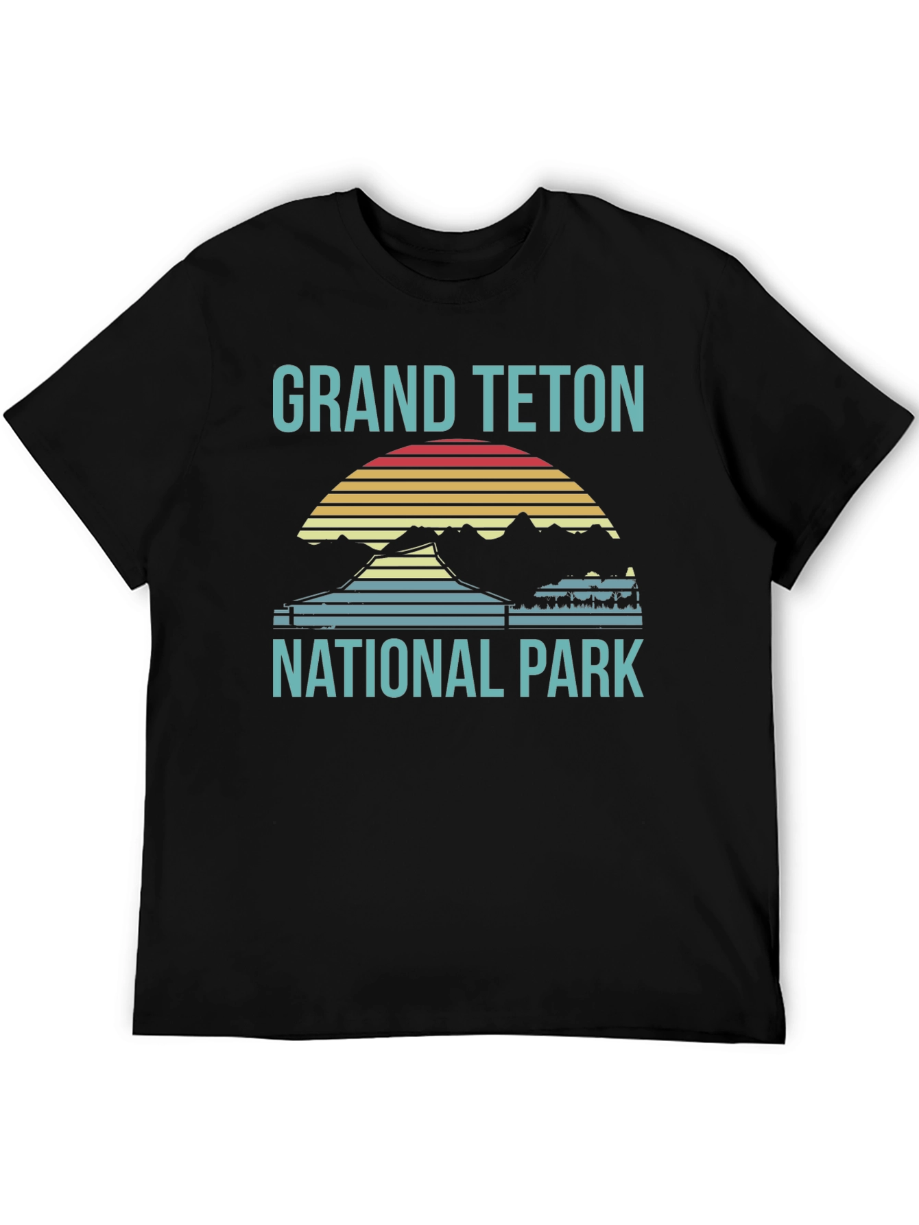 Grand Teton National Park T-Shirt Retro Style