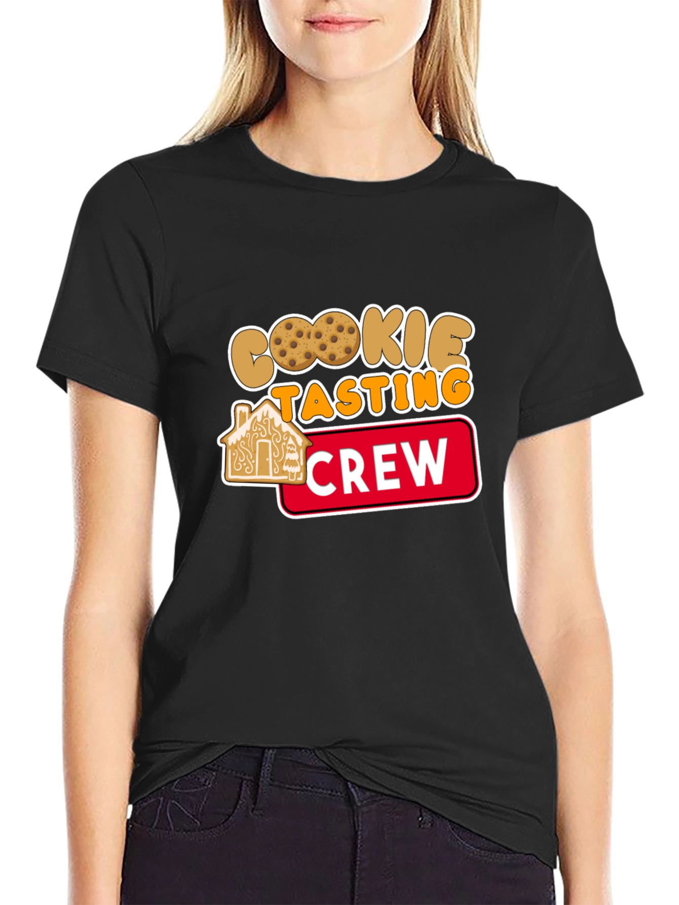 Cookie Tasting Crew Black T-Shirt