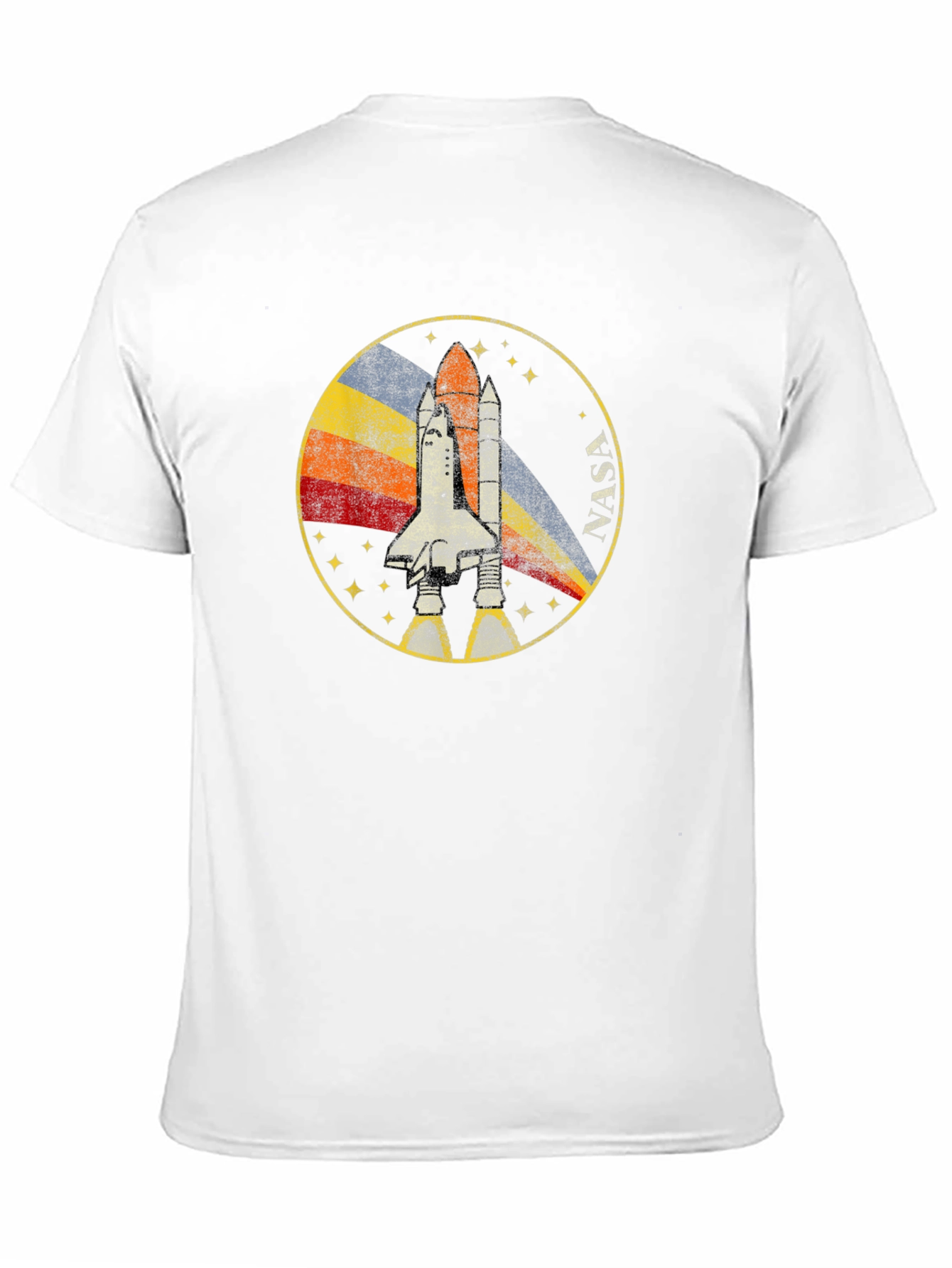 Retro NASA Shuttle Graphic T-Shirt