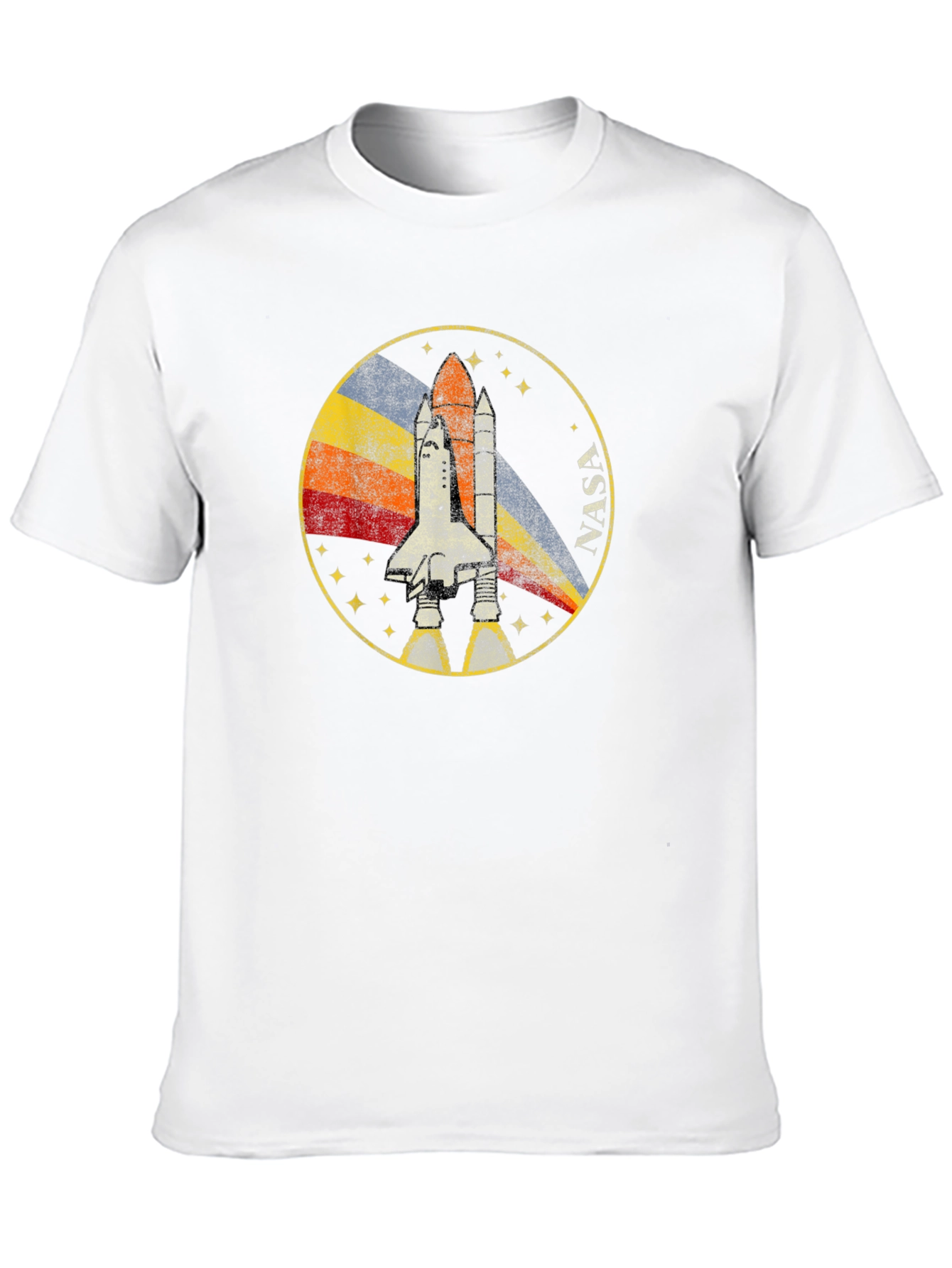 Retro NASA Shuttle Graphic T-Shirt