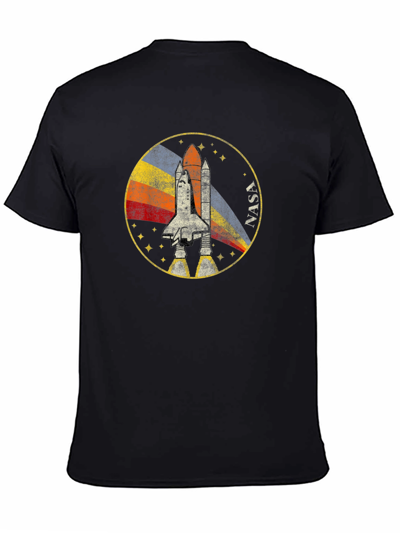 Retro NASA Shuttle Graphic T-Shirt