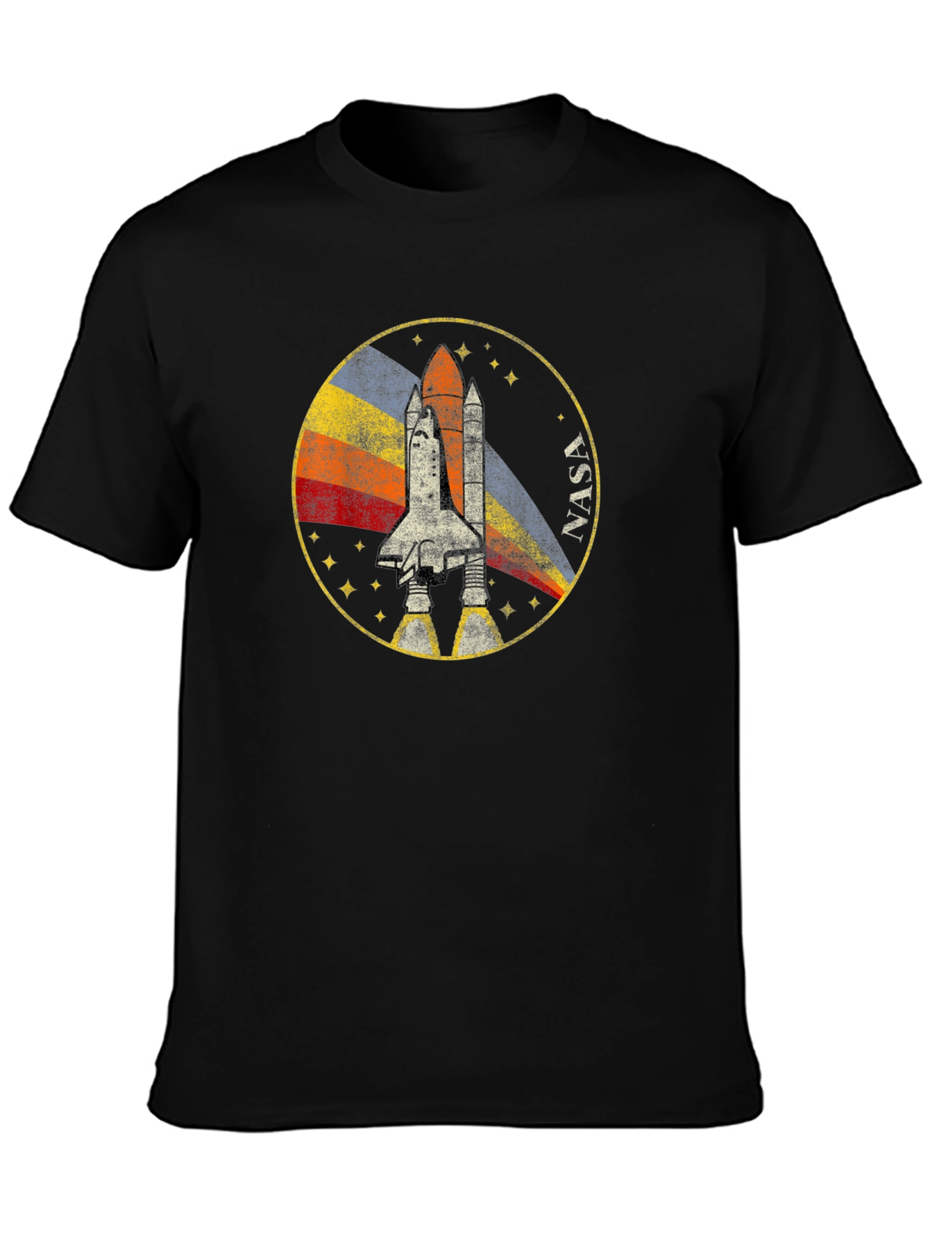 Retro NASA Shuttle Graphic T-Shirt