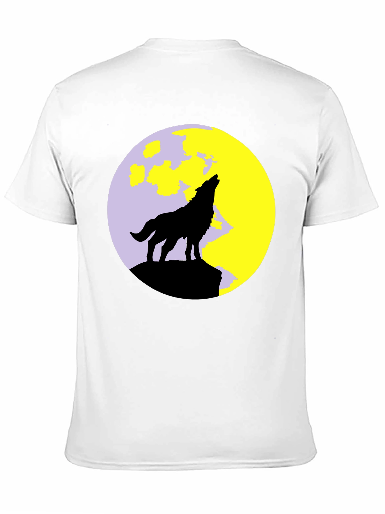 Wolf Moon Black T-Shirt