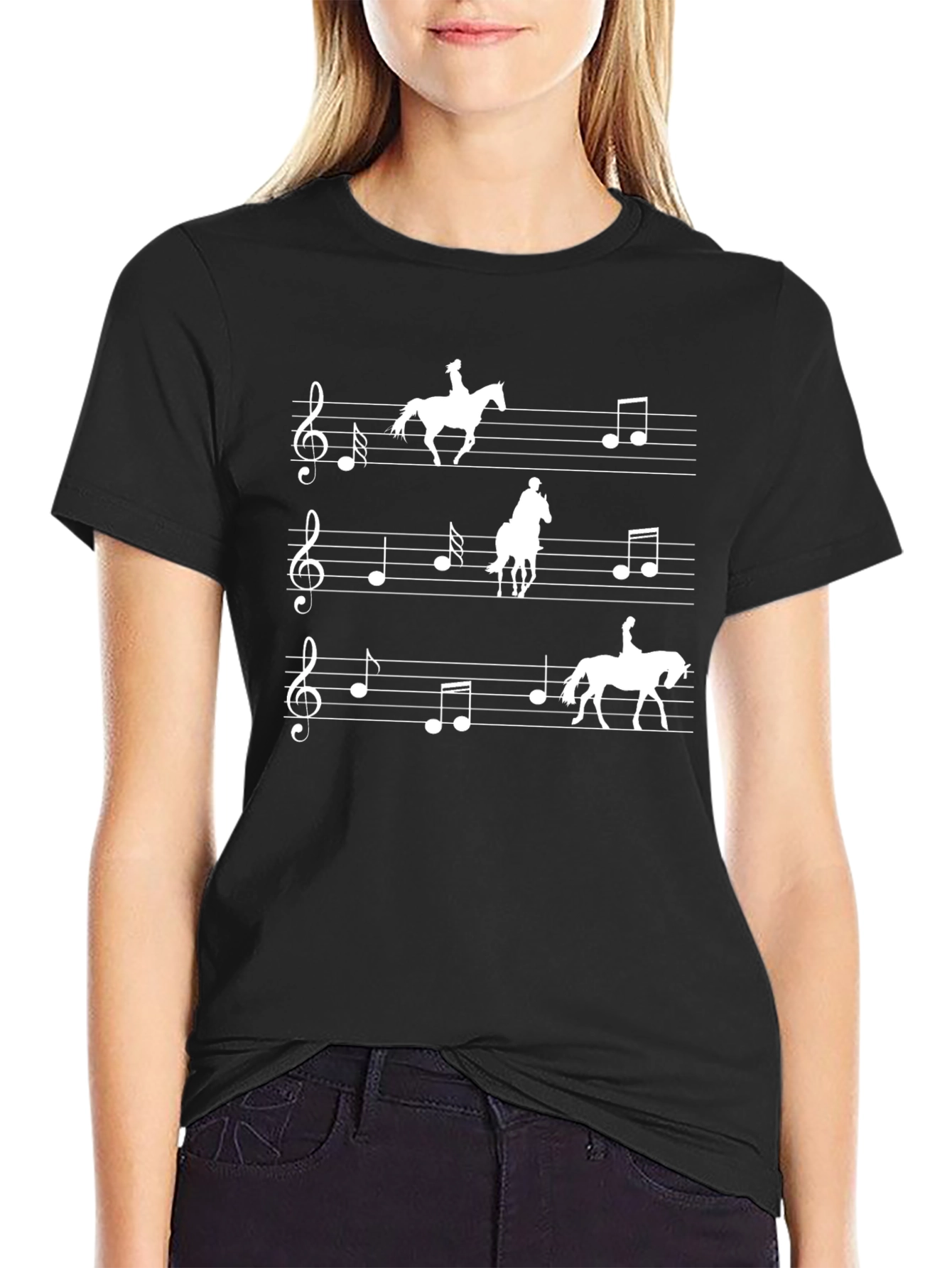 Musical Horse Rider T-Shirt