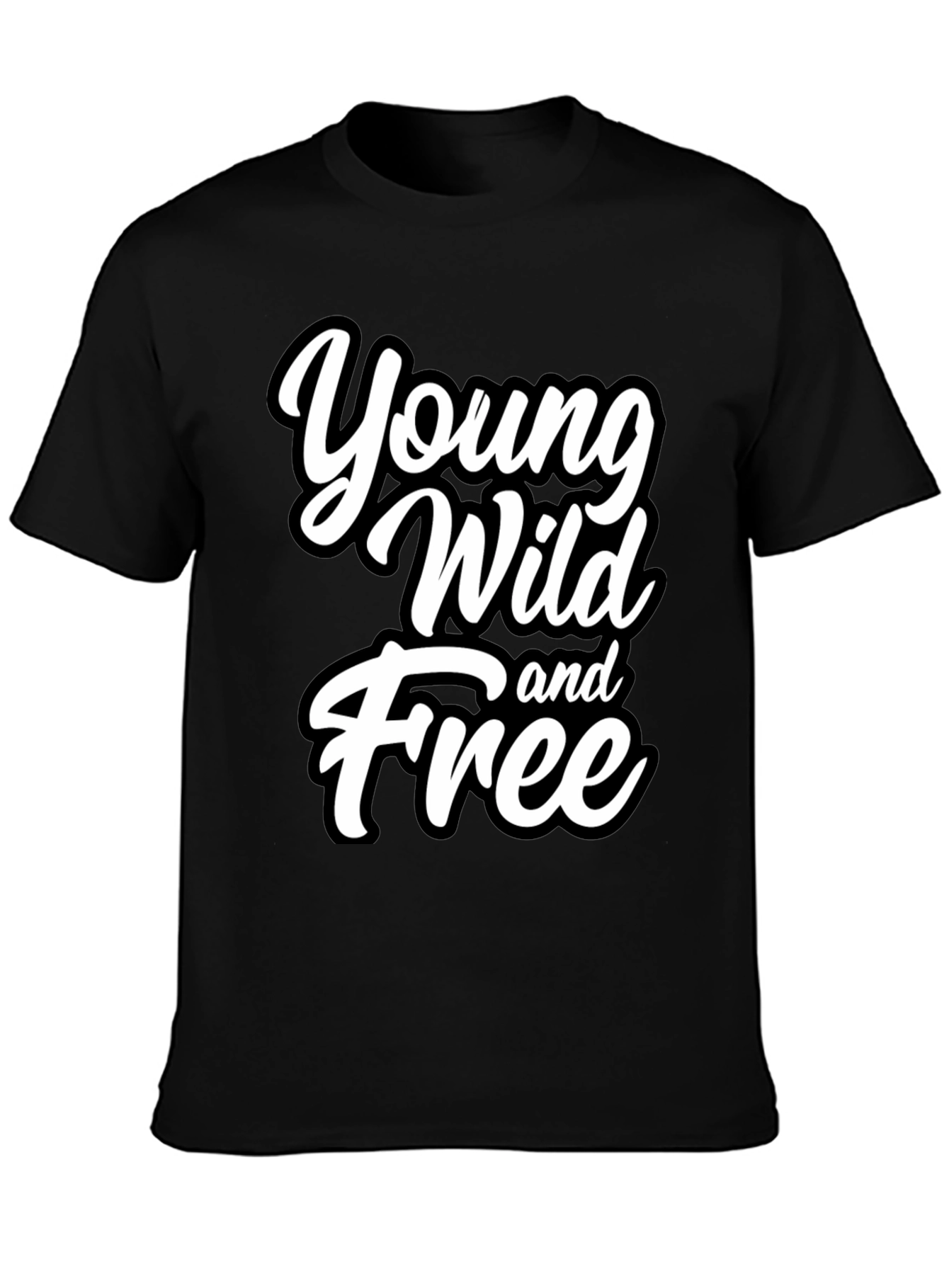 Young Wild & Free Graphic T-Shirt