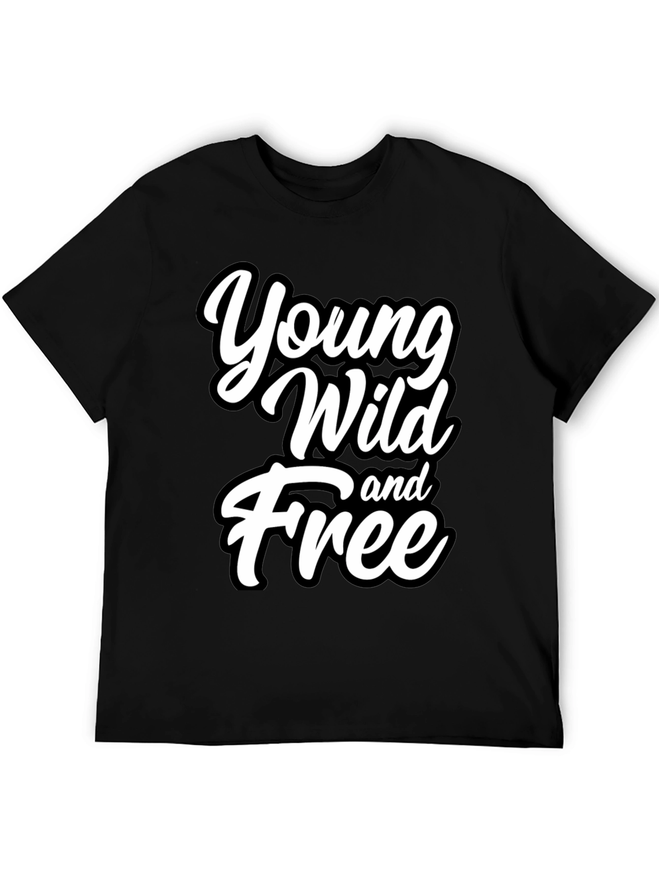 Young Wild & Free Graphic T-Shirt