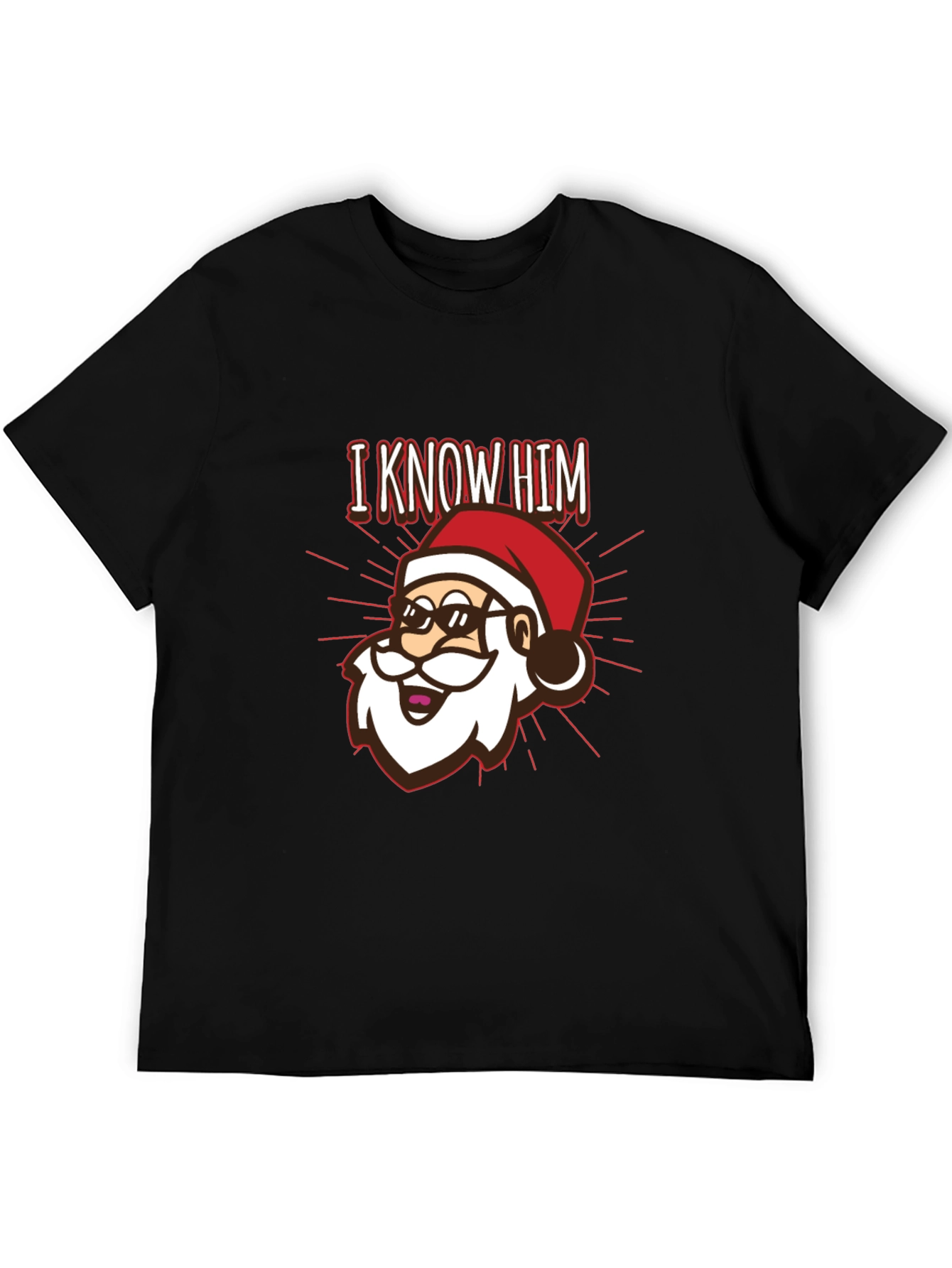 I Know Him Santa Graphic T-Shirt