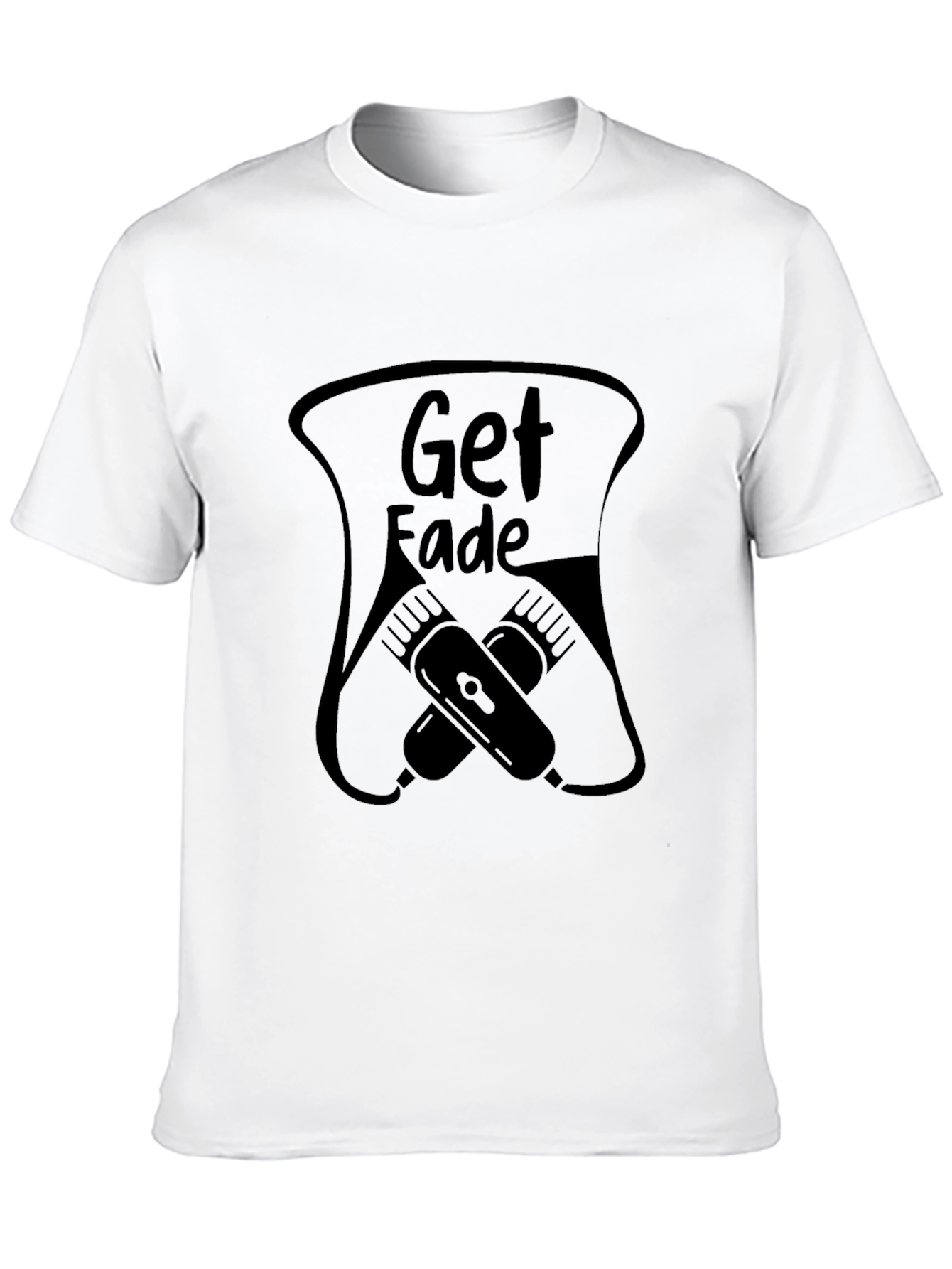 Get Fade Black Graphic Tee