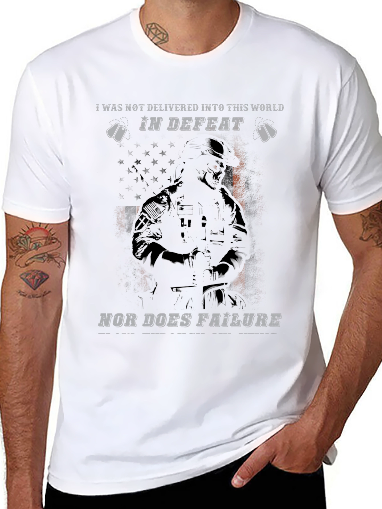 Defeat is Not an Option T-Shirt