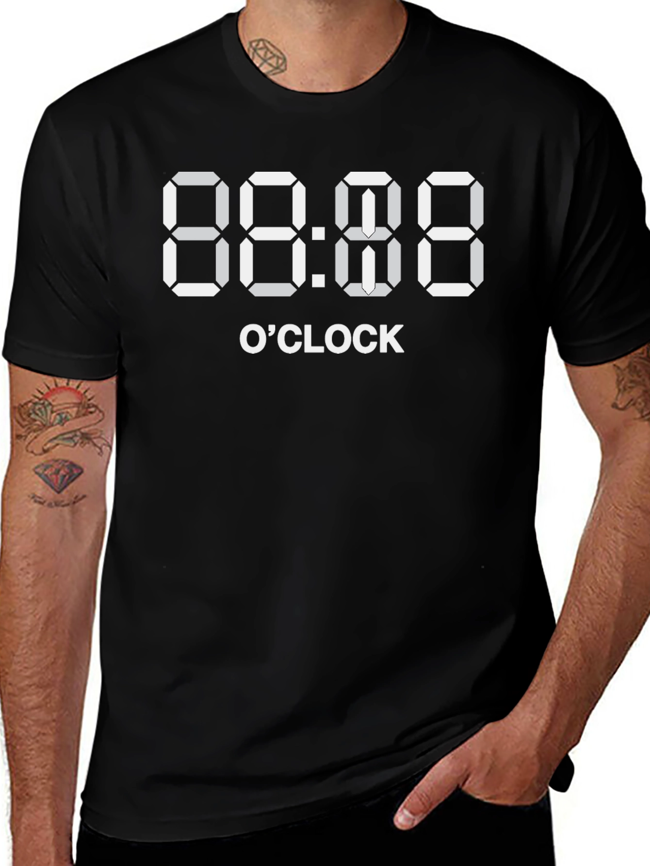 88:88 OClock Graphic Tee - Bold Statement T-Shirt