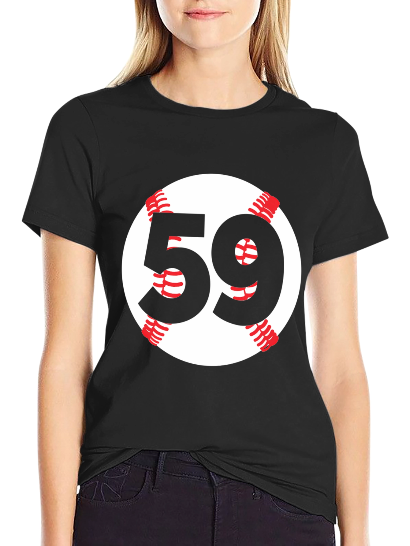 Baseball Number 59 T-Shirt
