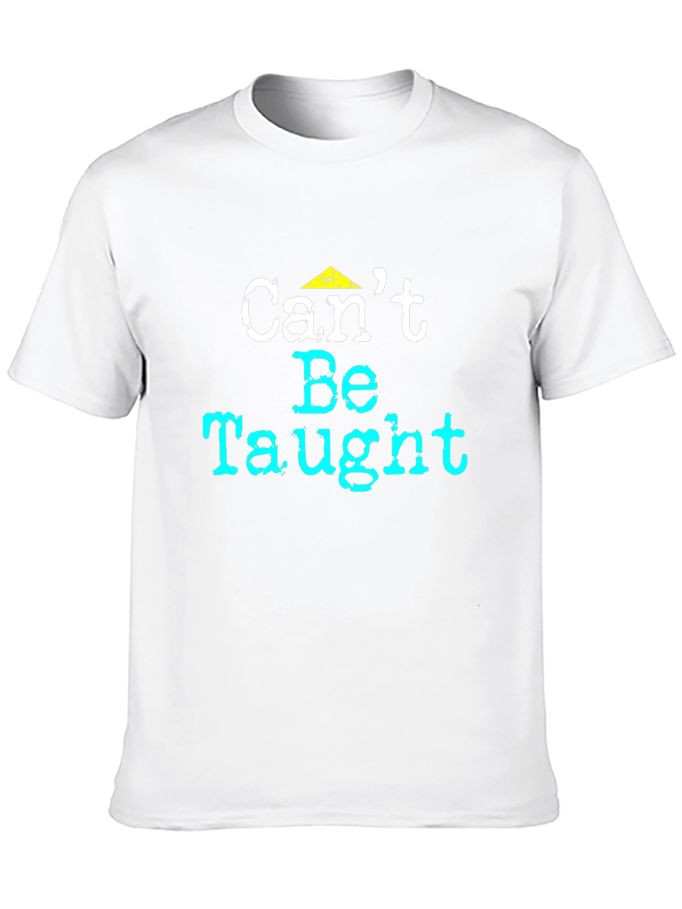 Cant Be Taught Graphic Tee - Black