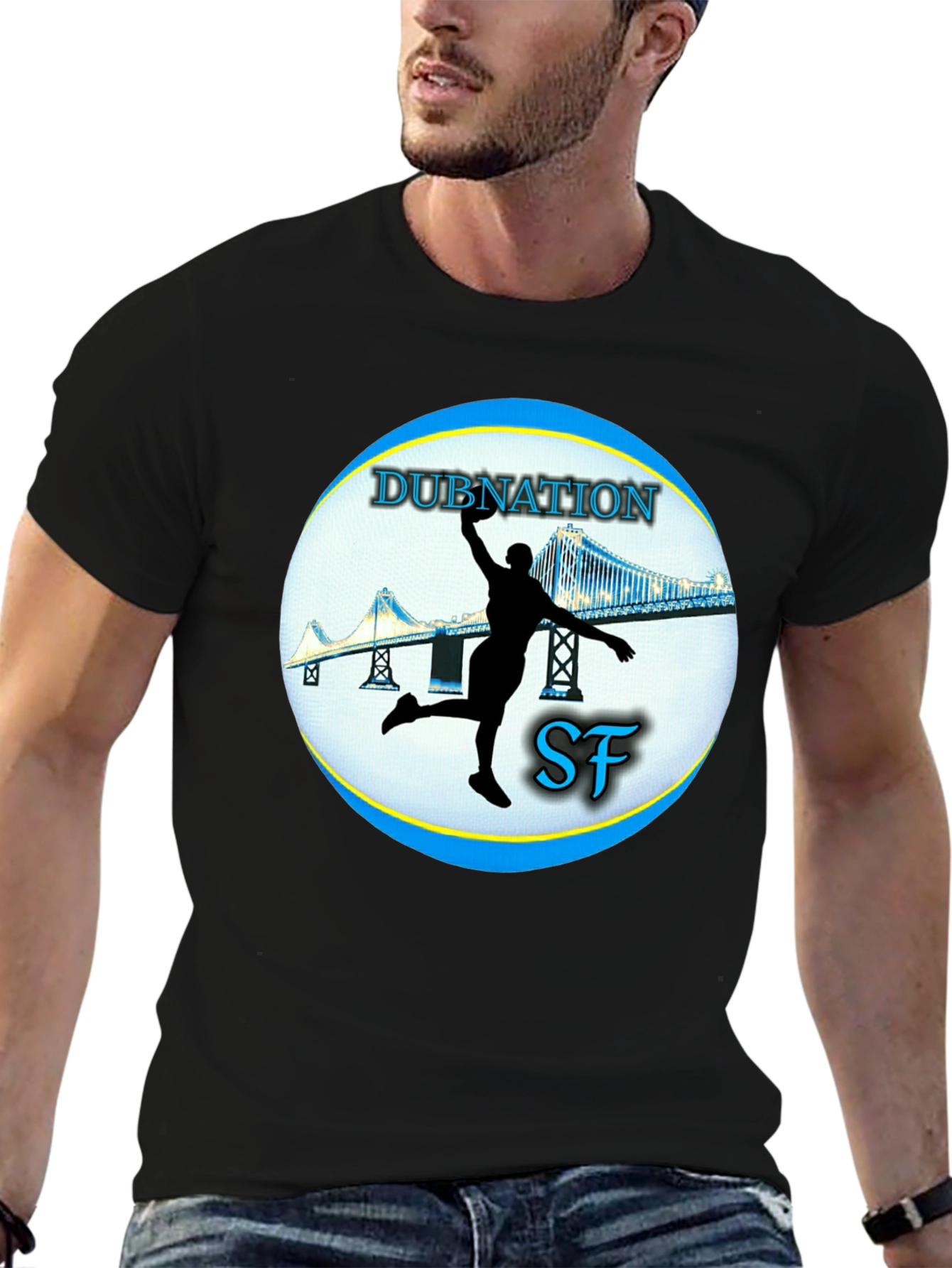 Dubnation SF Black Graphic Tee
