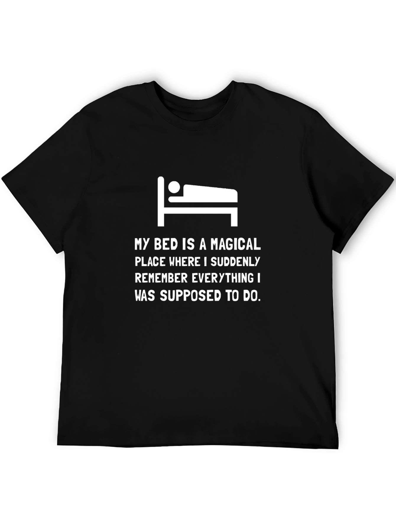 Magical Bed T-Shirt Funny Slogan Tee