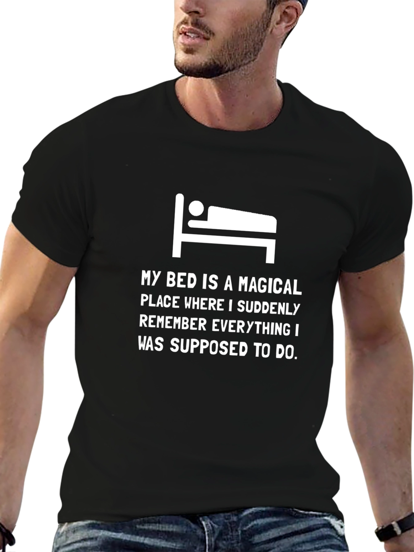 Magical Bed T-Shirt Funny Slogan Tee