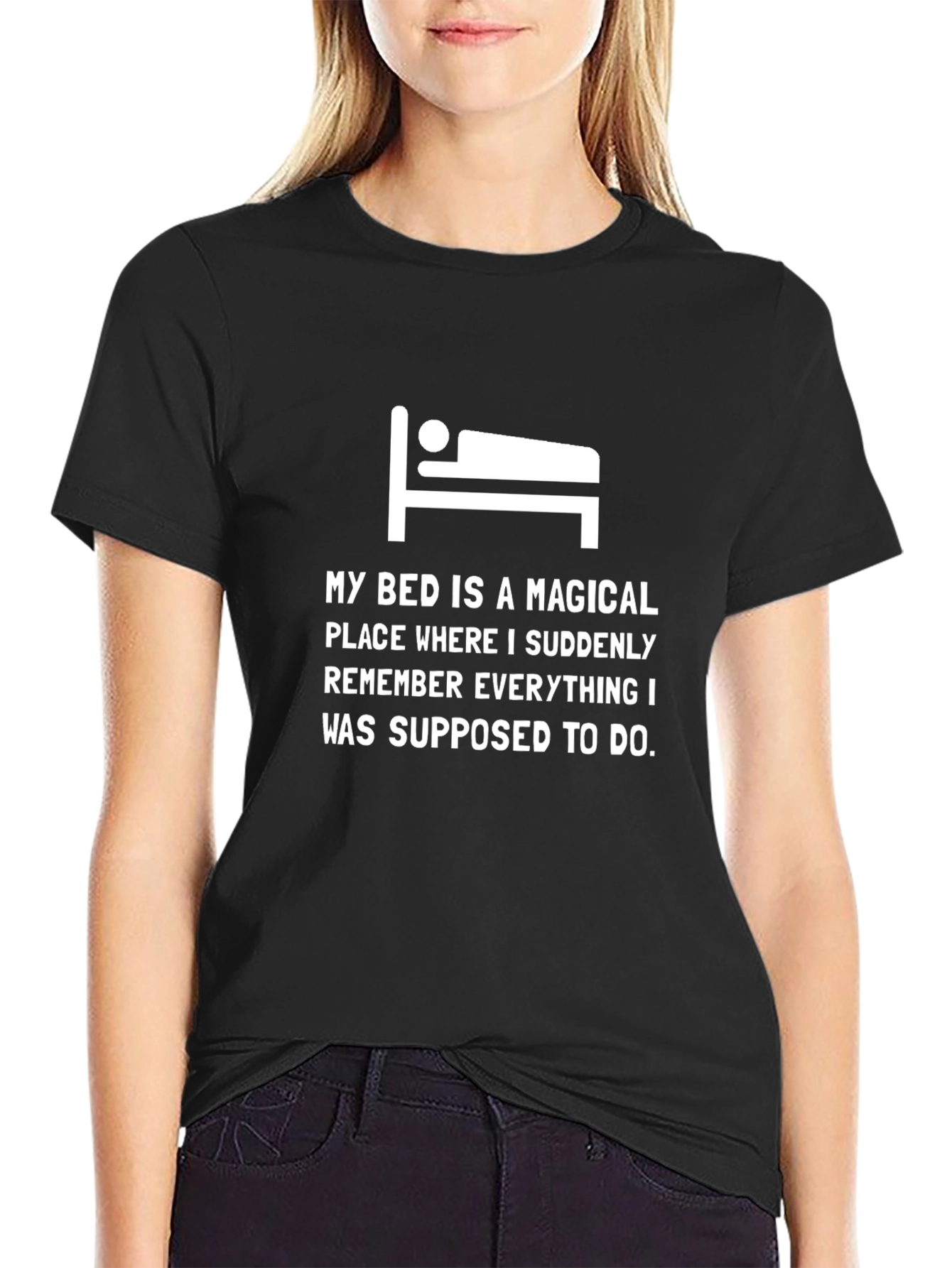 Magical Bed T-Shirt Funny Slogan Tee