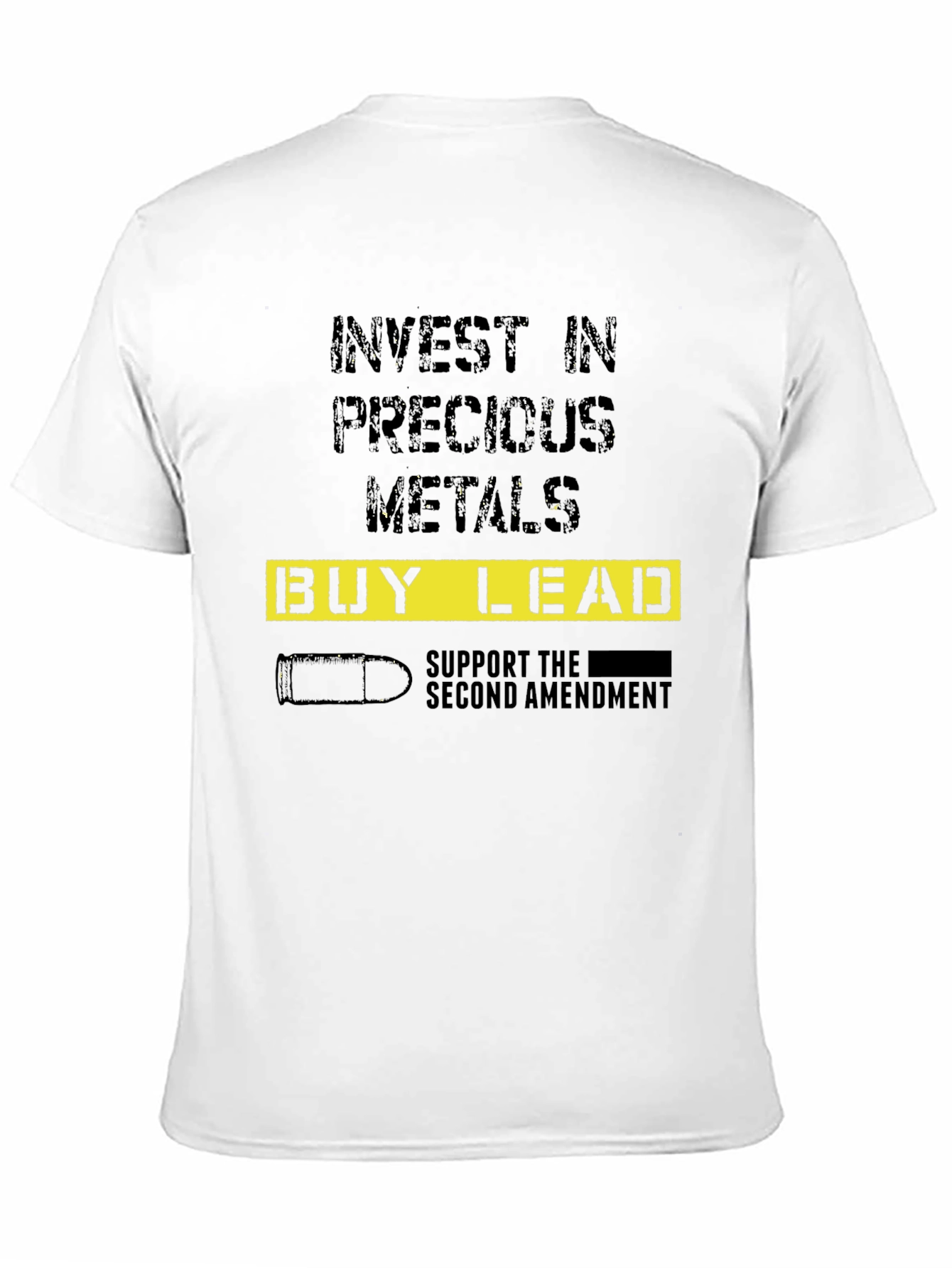 Invest in Lead T-Shirt - Second Amendment Support