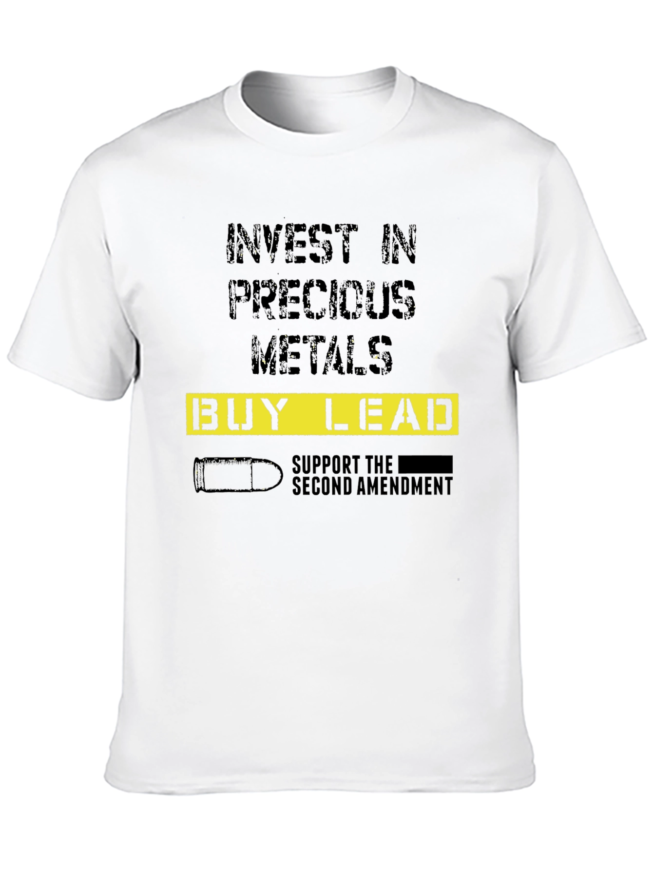 Invest in Lead T-Shirt - Second Amendment Support