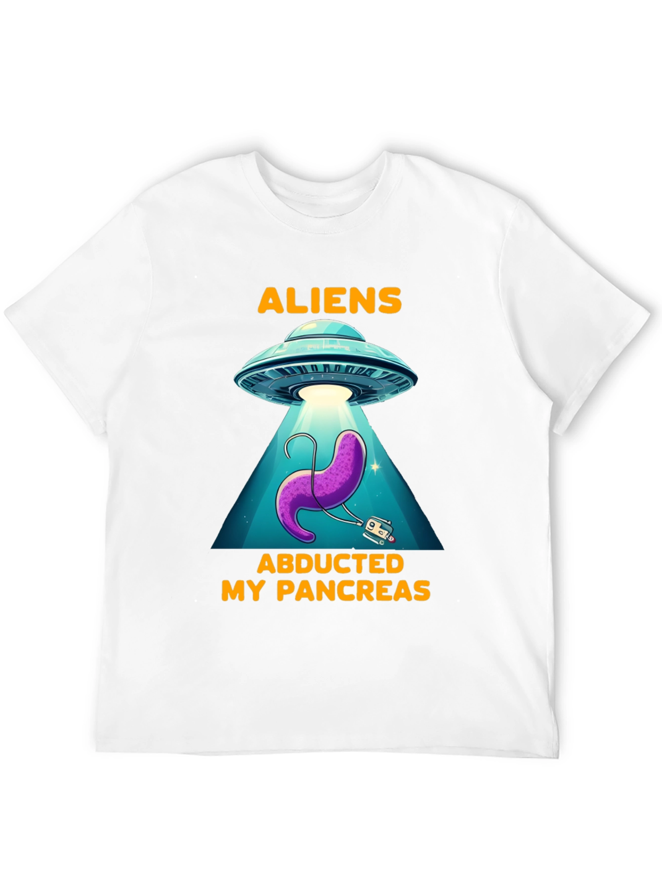 Aliens Abducted My Pancreas T-Shirt