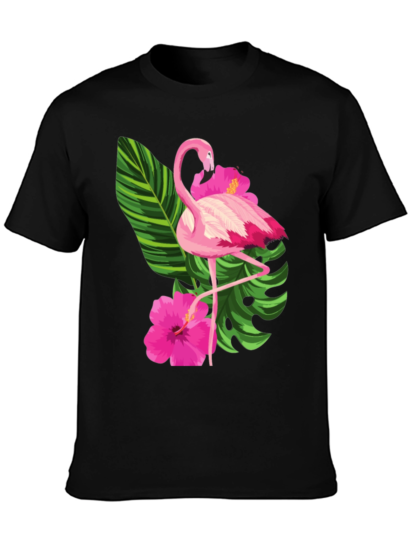 Flamingo Floral Graphic Tee